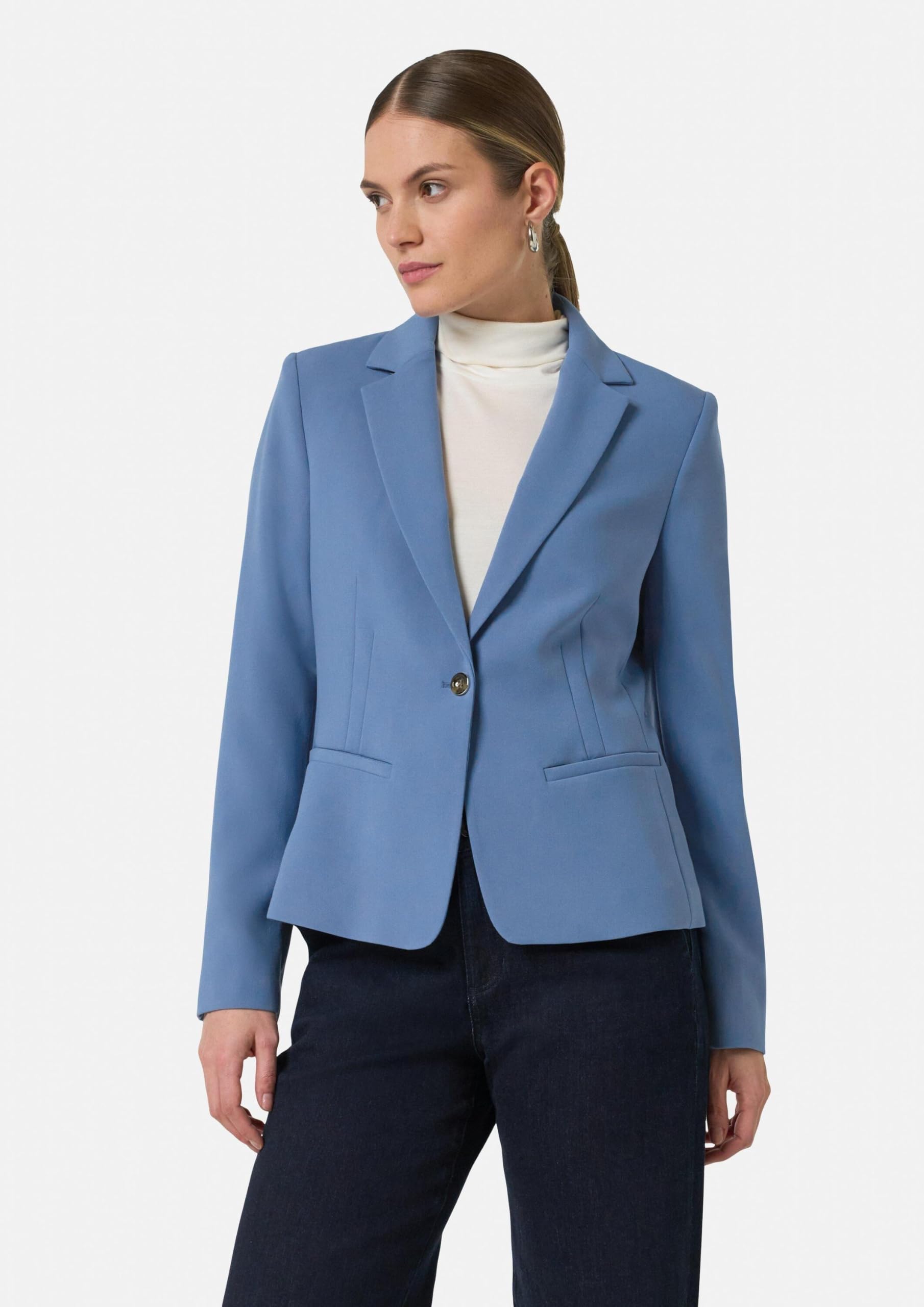 comma-kurzblazer-reverskragen-damenblazer-blau-gr-44 image 6