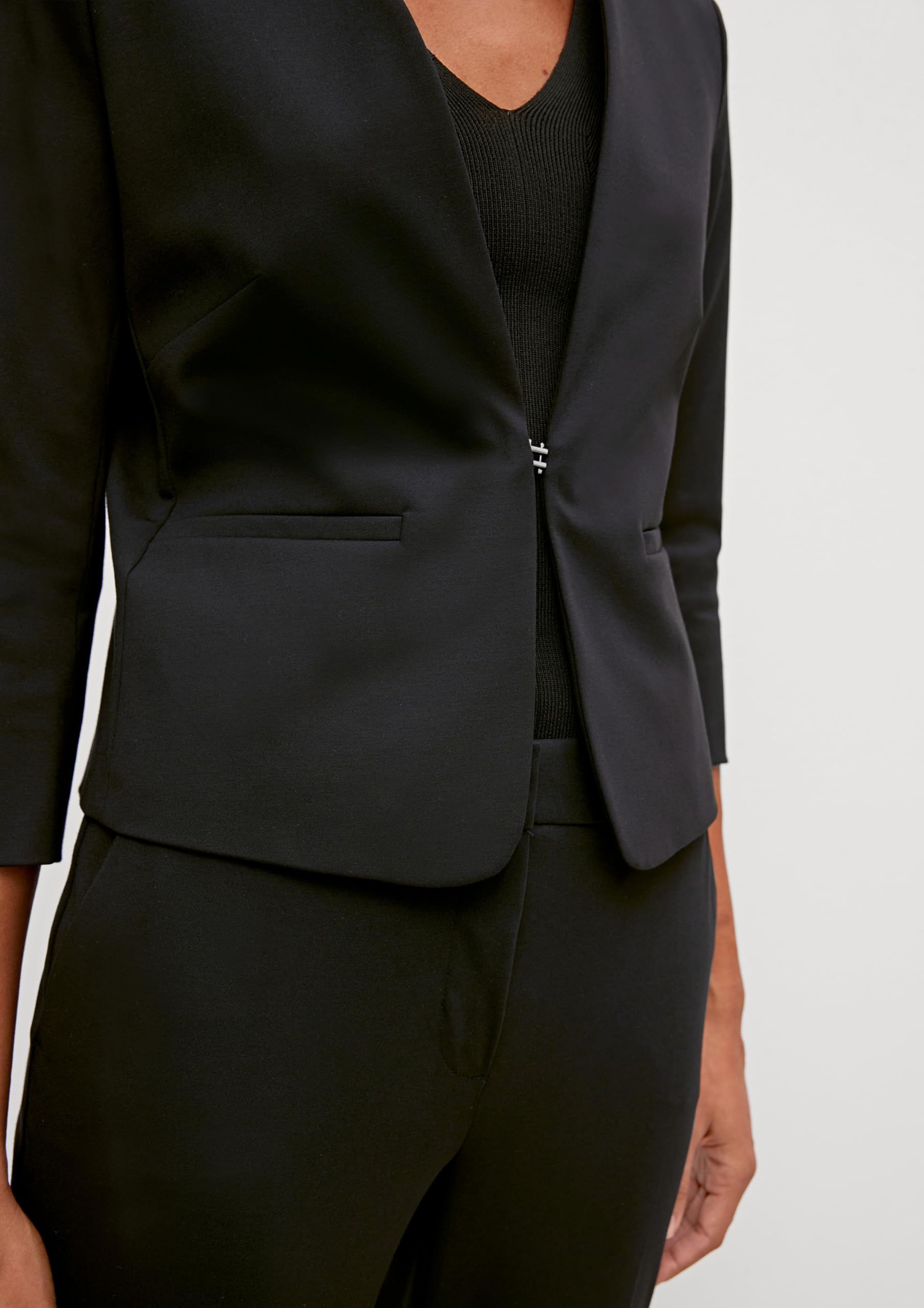 comma-blazer-kurz-slim-fit-viskosestretch image 5