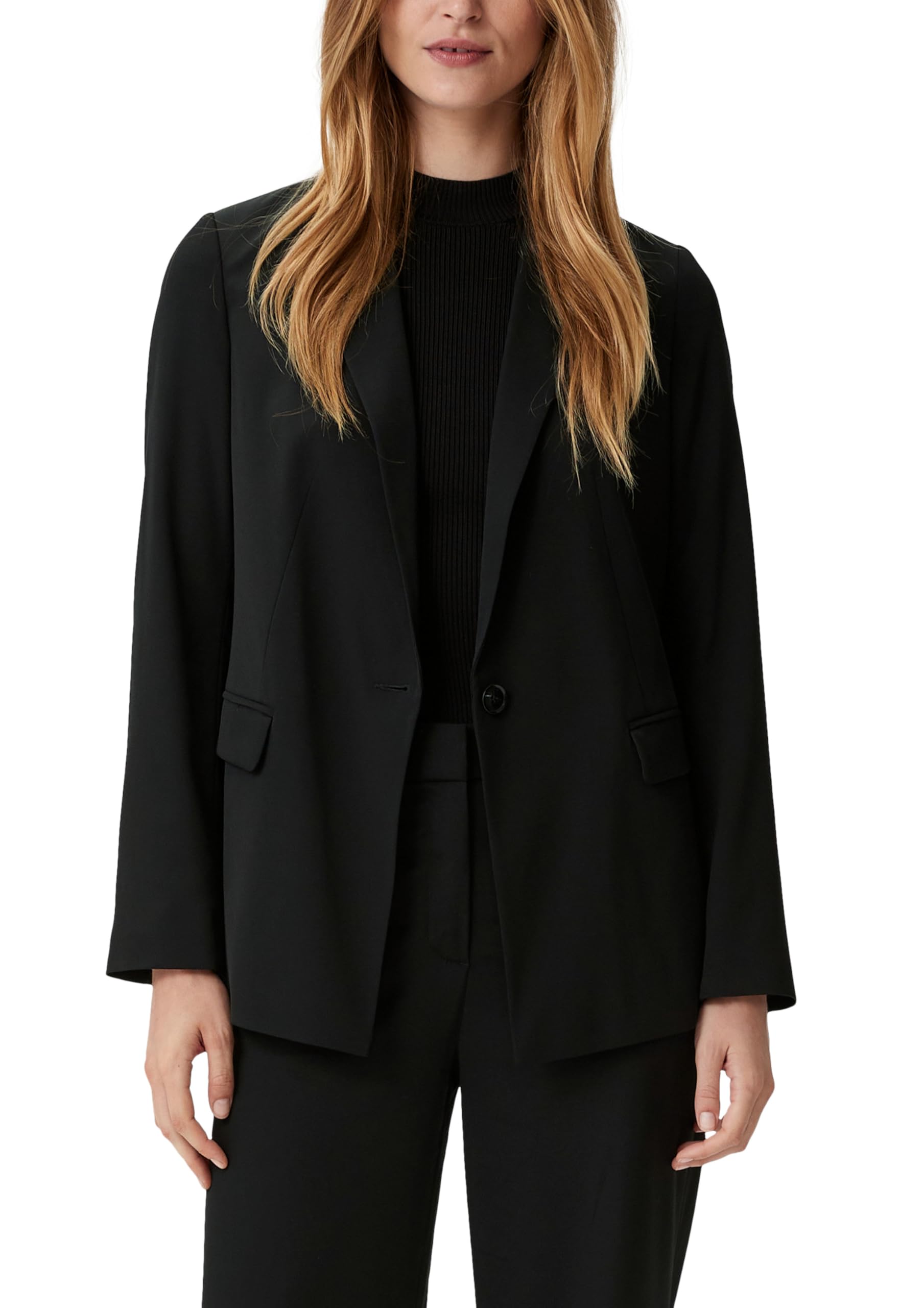 comma-travel-blazer-seitenschlitze-blazer-gr-e-46 image 1