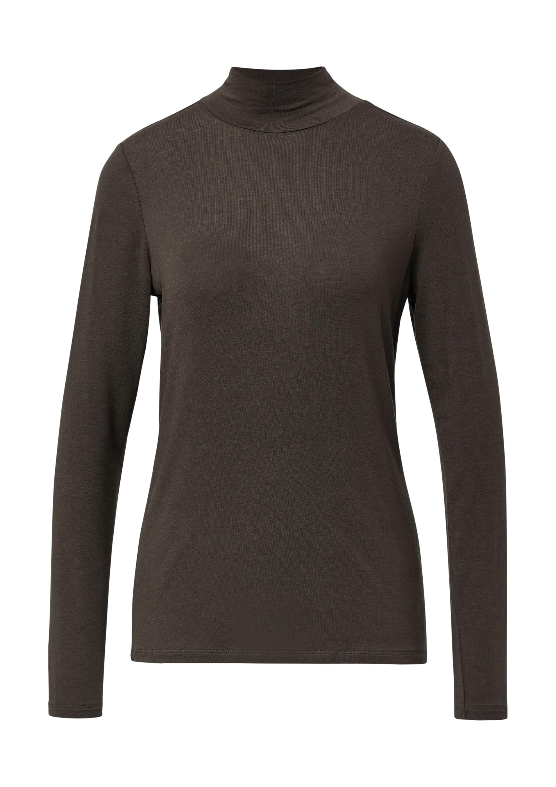 comma-tops-shirt-stehkragen-semitransparent-damen image 3