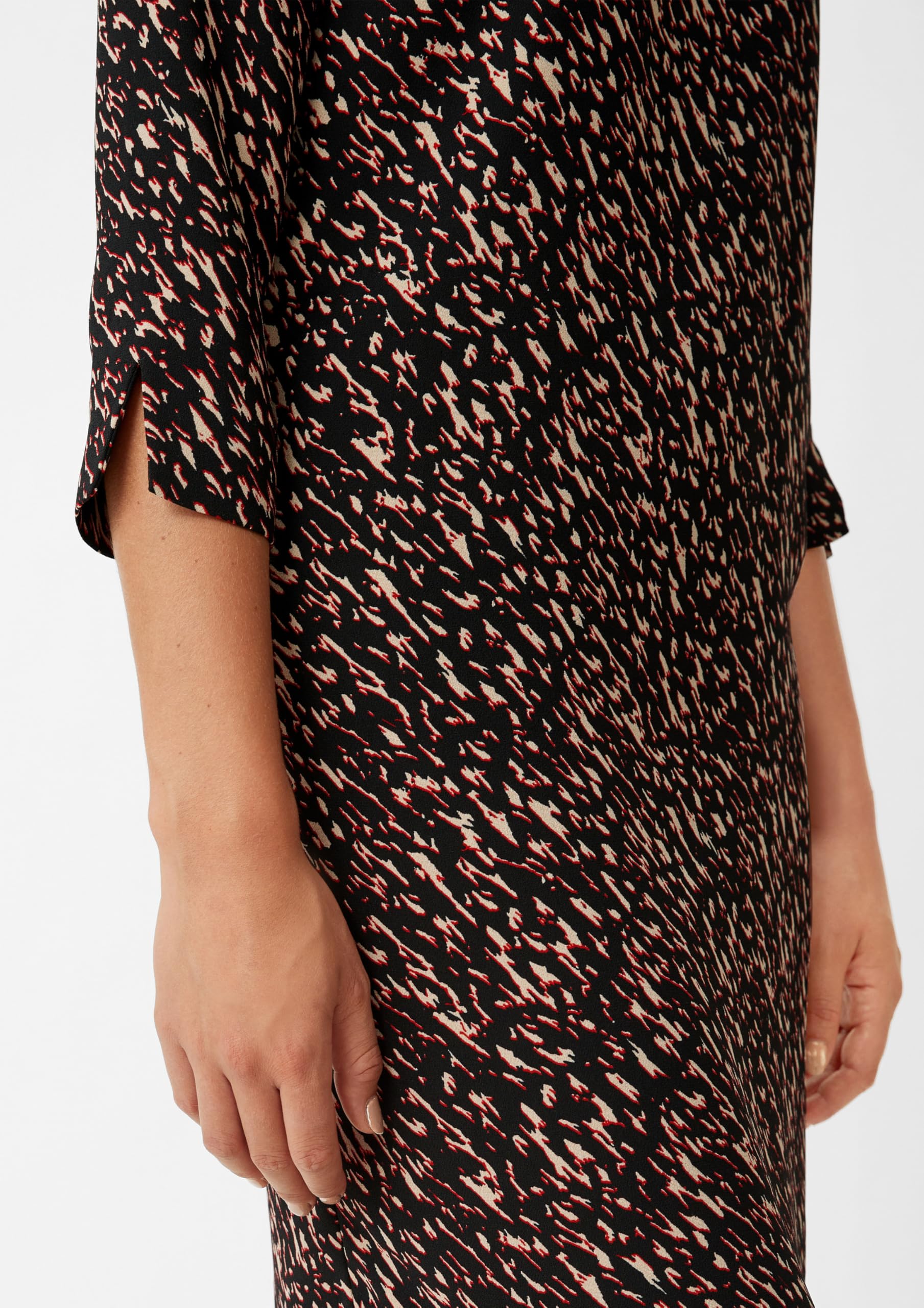 comma-cr-pe-kleid-allover-print-3-4-arm-gr-36-variante image 6