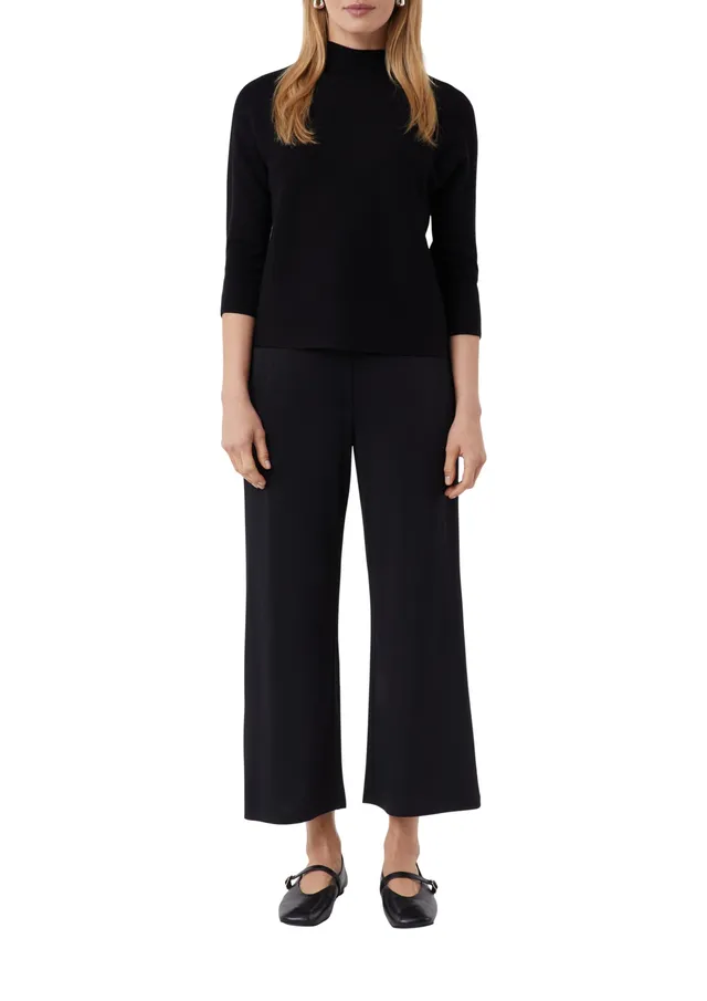 comma-2169519-strickpullover-damen-gr-40-schwarz-stehkragen image 1
