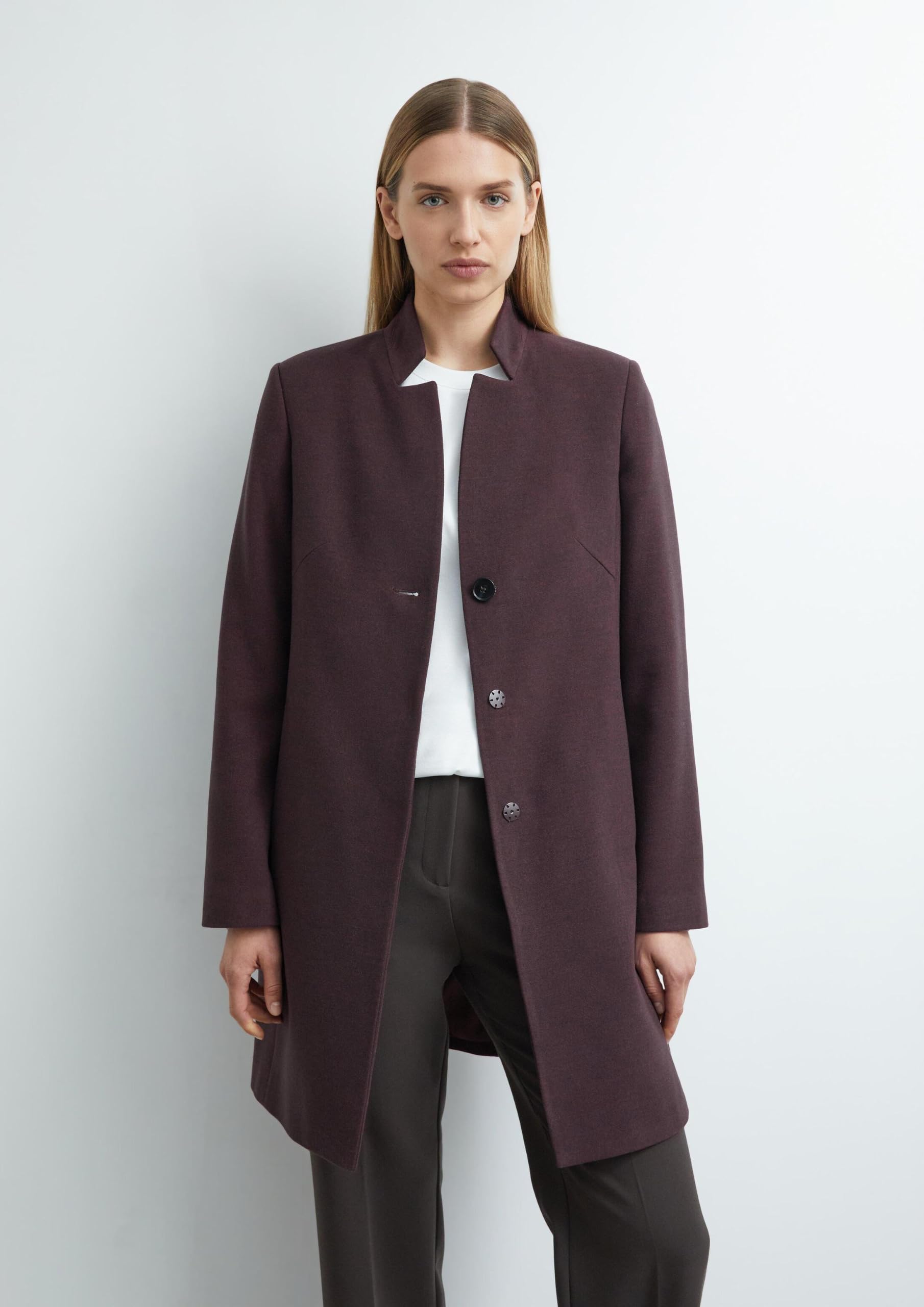 comma-coats-blazer-mantel-tailliert-gr-42-stehkragen image 6