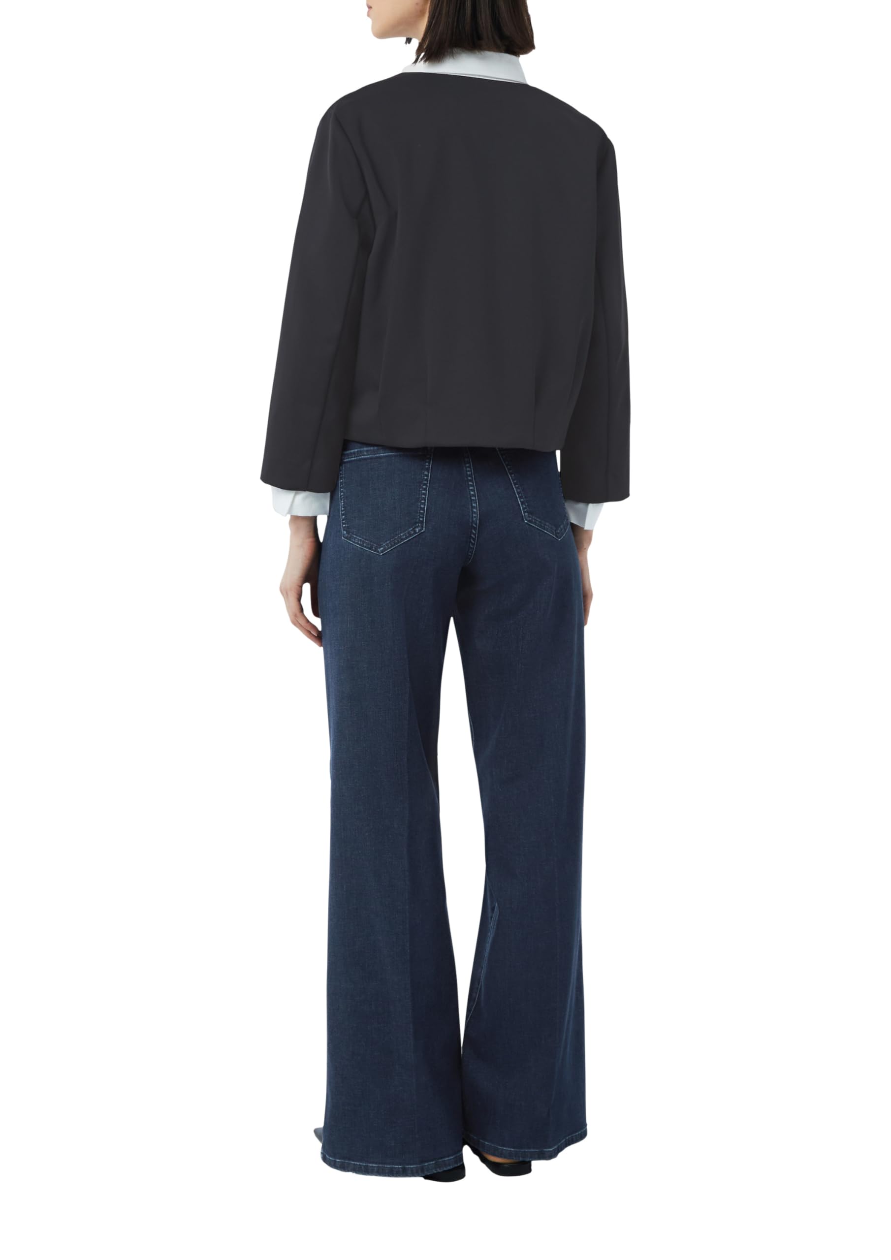 comma-offene-scuba-jacke-im-boxy-fit-gr-e-44-navy image 2
