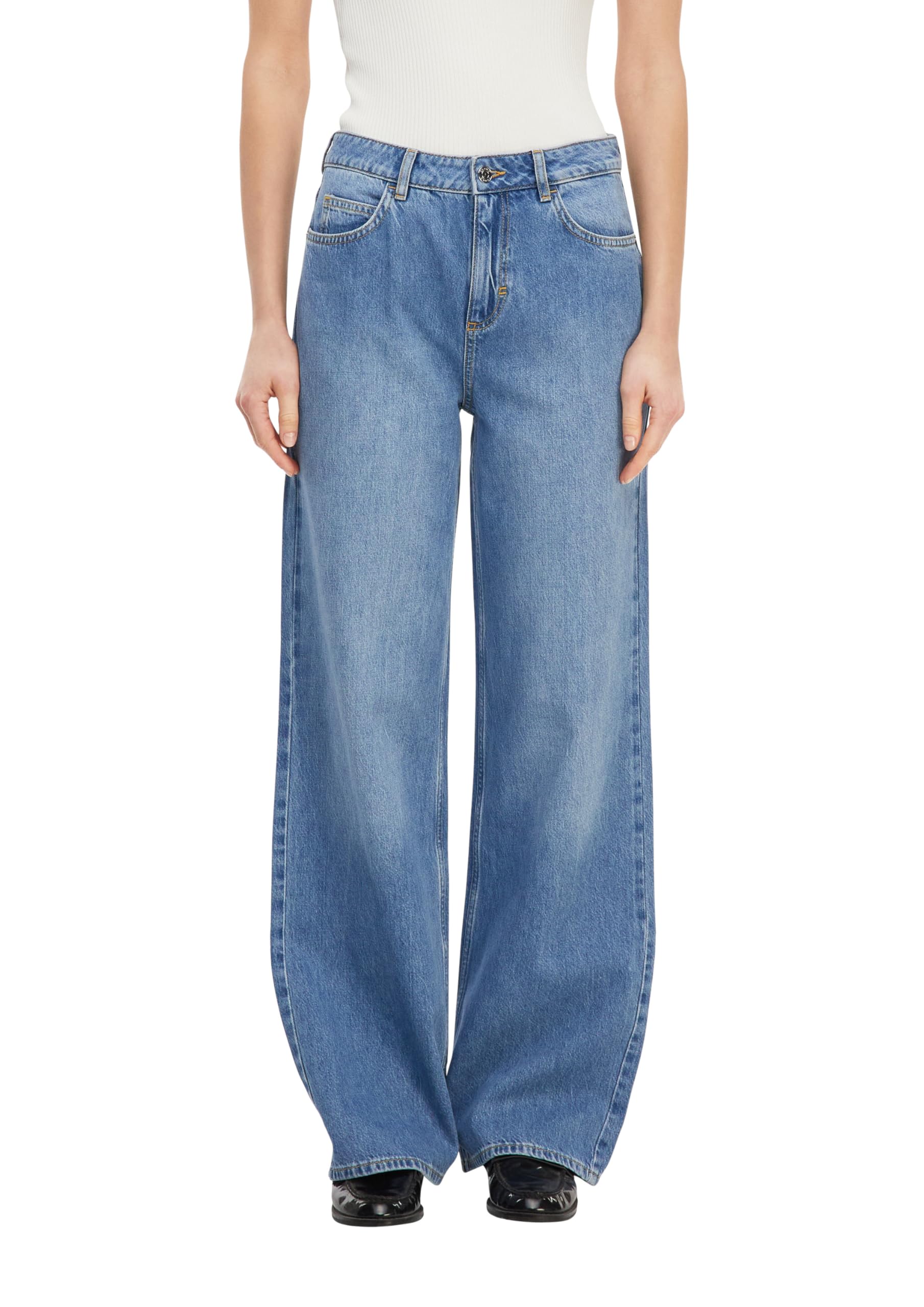 comma-wide-leg-jeans-2179852-gr-42-weites-bein image 1
