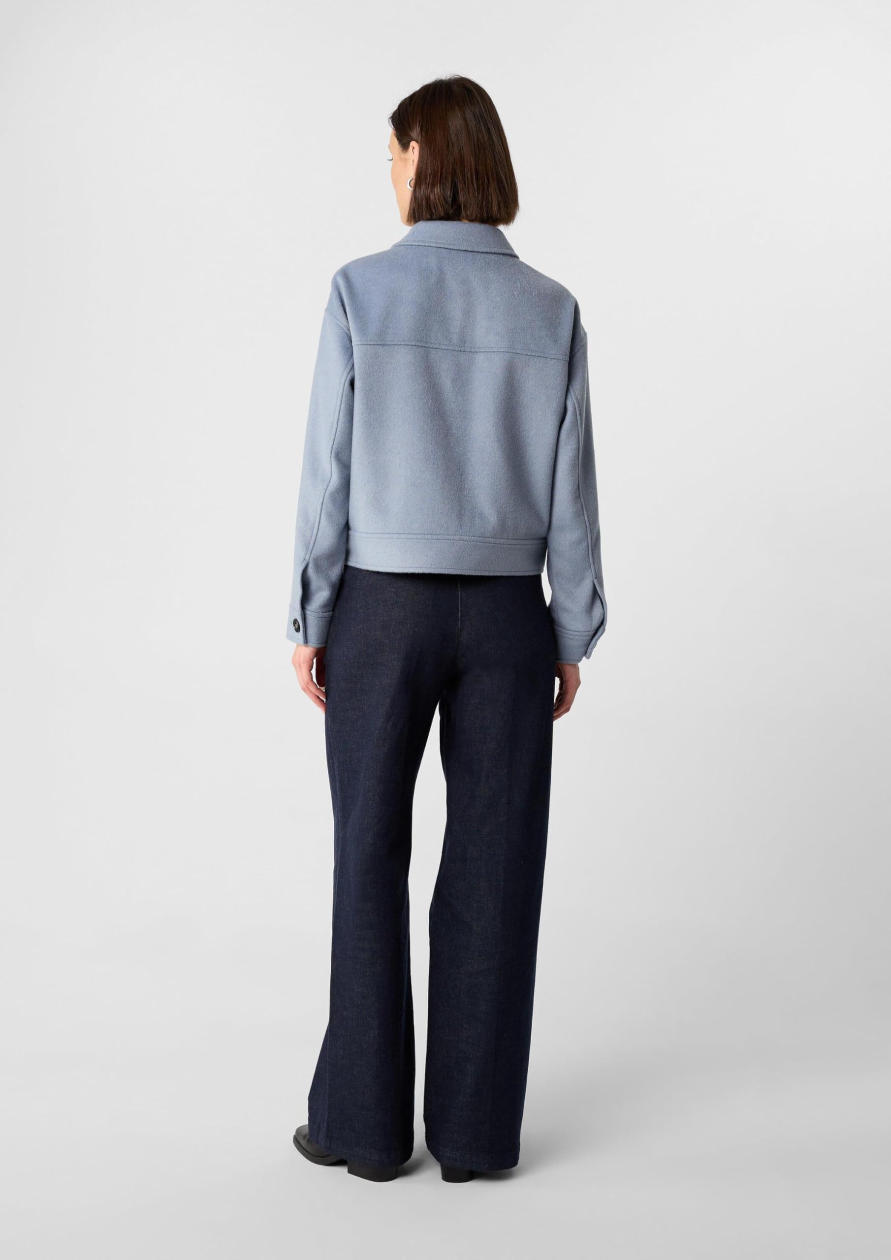 comma-jacke-damen-wollmix-bomber-oversize-gr-46 image 7