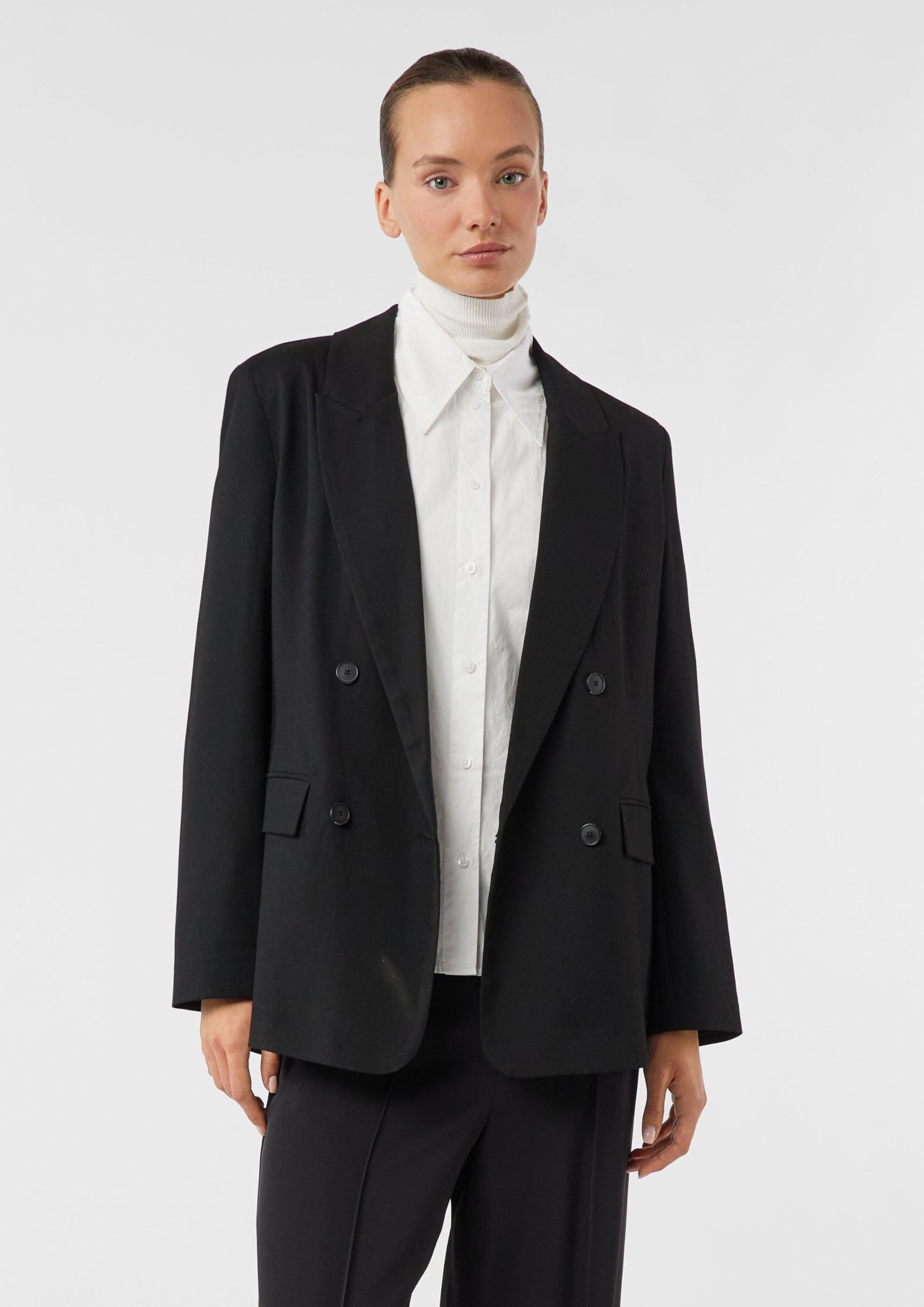 comma-blazers-oversize-blazer-doppelreihig-damen image 7