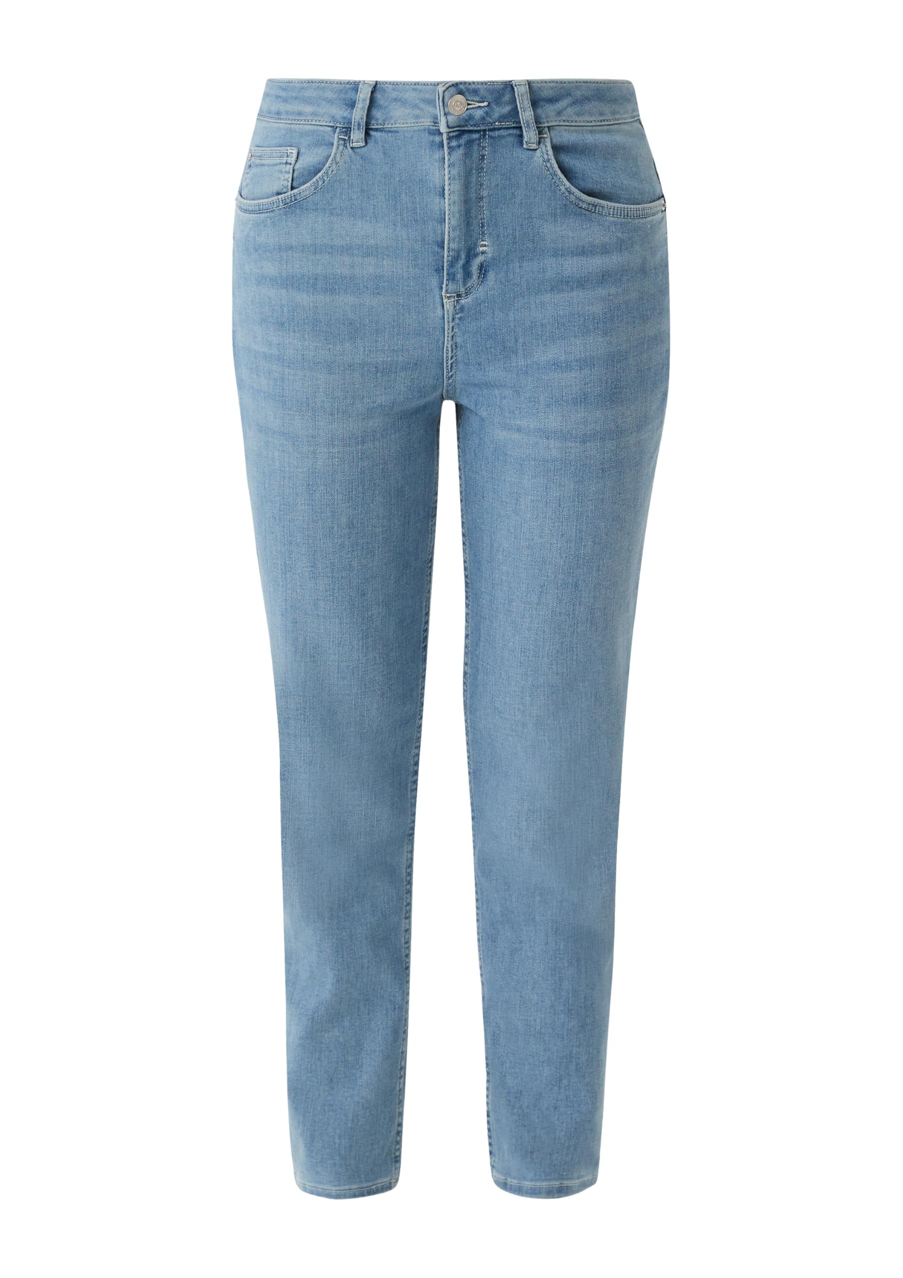 comma-straight-leg-jeans-gr-e-34-blau-hoher-bund image 3