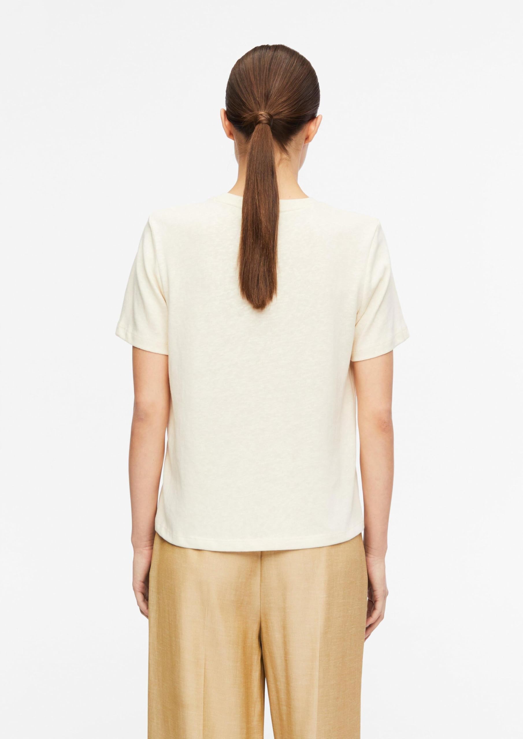 comma-damen-t-shirt-flammgarn-jersey-rundhals-regular-fit-44 image 7