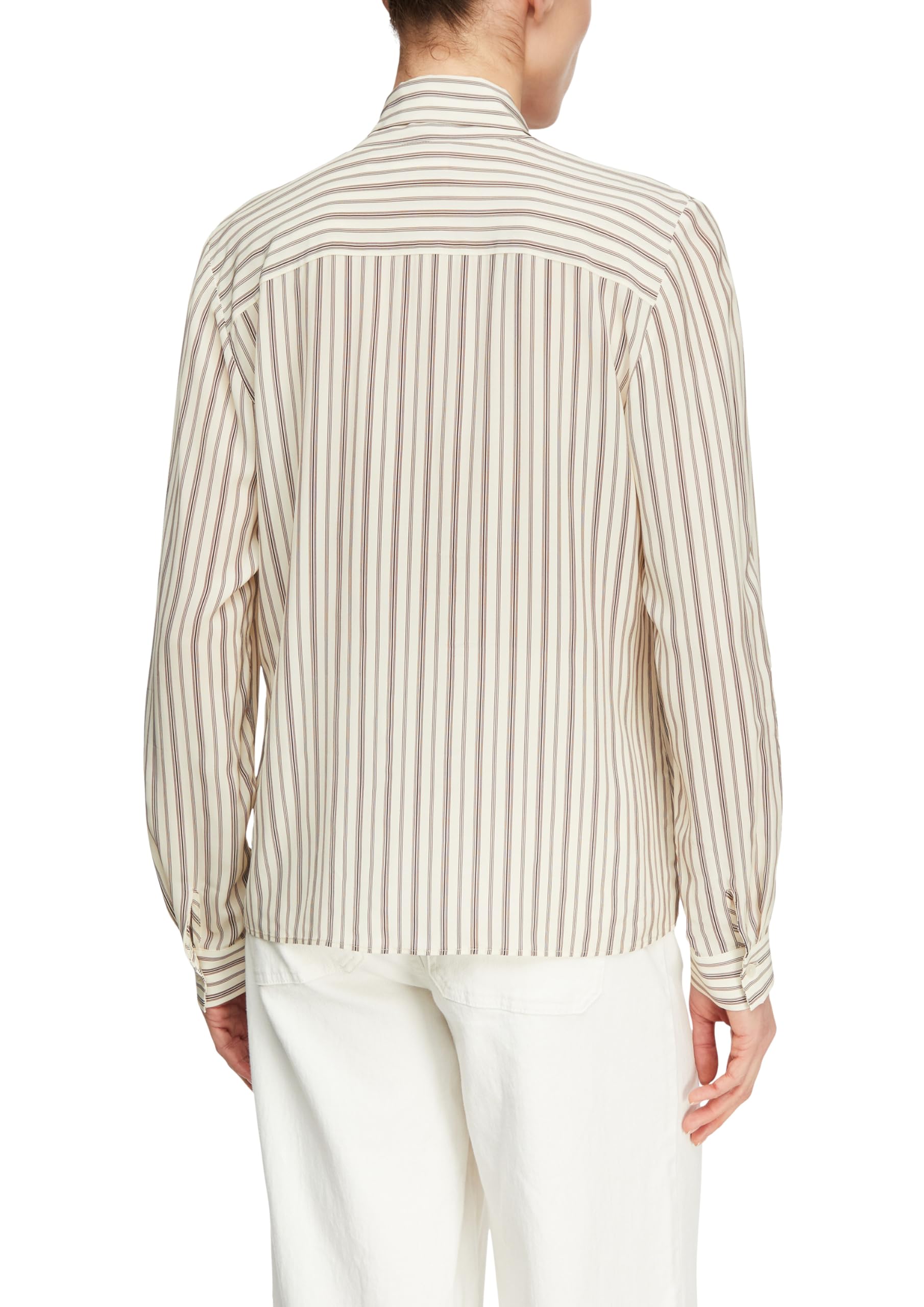 comma-blouses-bluse-viskose-gr-36-42-gestreift-schleifenkragen image 2