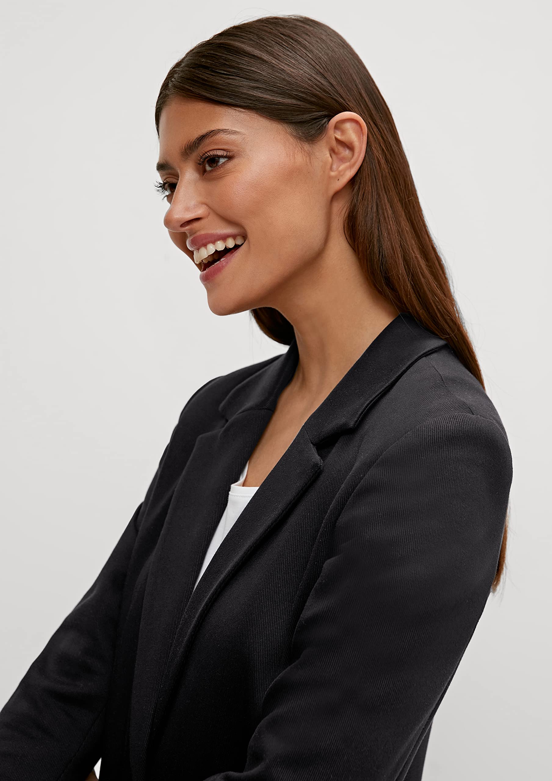 comma-blazer-damen-langarm-schwarz-gr-e-34 image 3