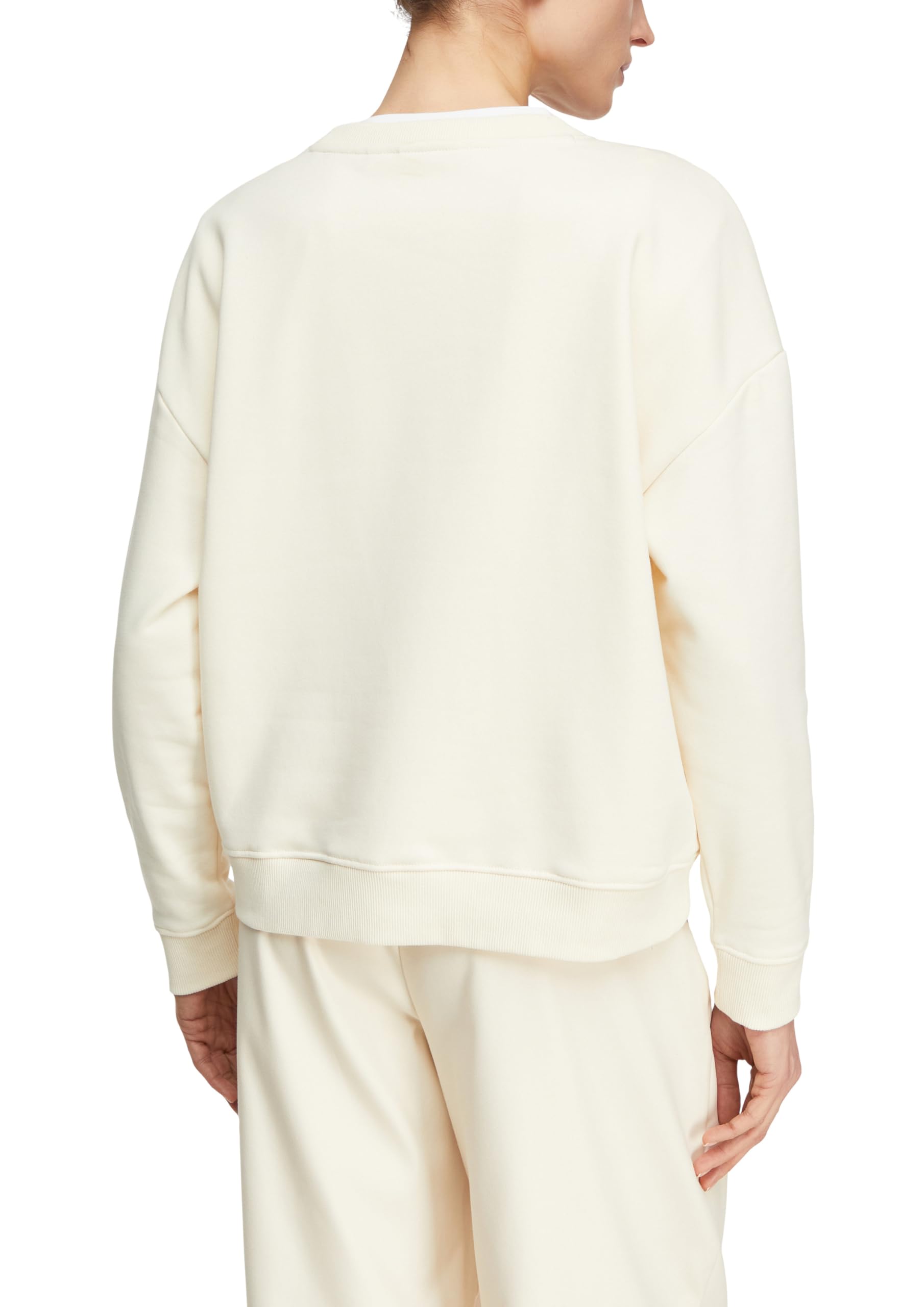 comma-sweatshirt-blumenapplikation-relaxed-fit-baumwolle image 2