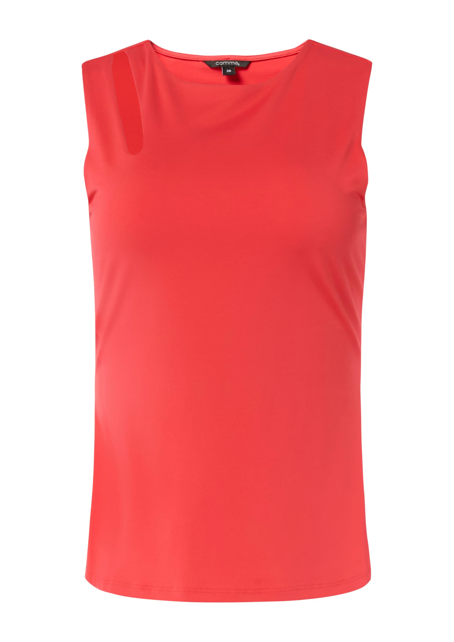 comma-jersey-top-cut-out-koralle-gr-34-t-shirt image 3