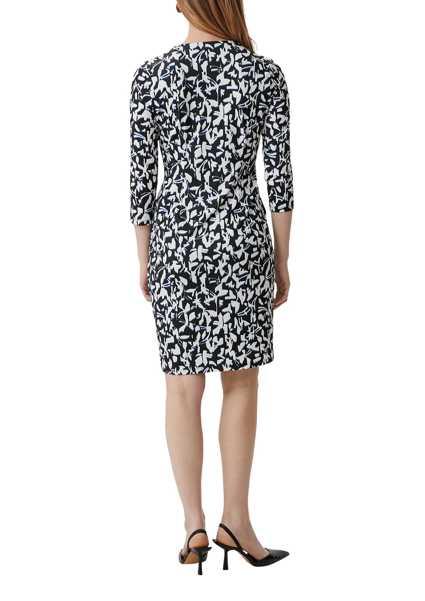 comma-wickelkleid-damen-allover-print-gr-e-40 image 2