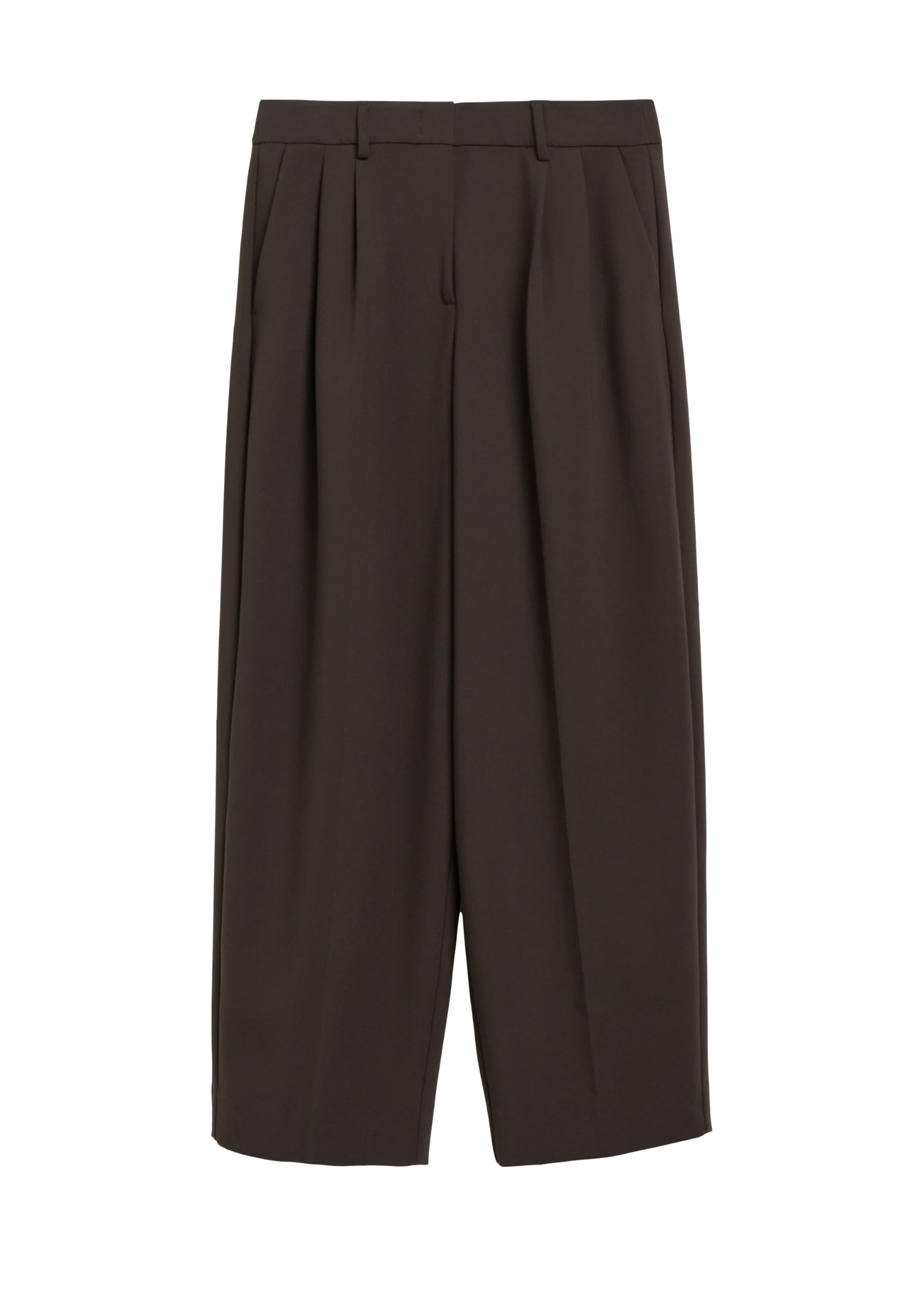 comma-hose-wide-leg-nadelstreifen-damen-braun-g-rtel image 4