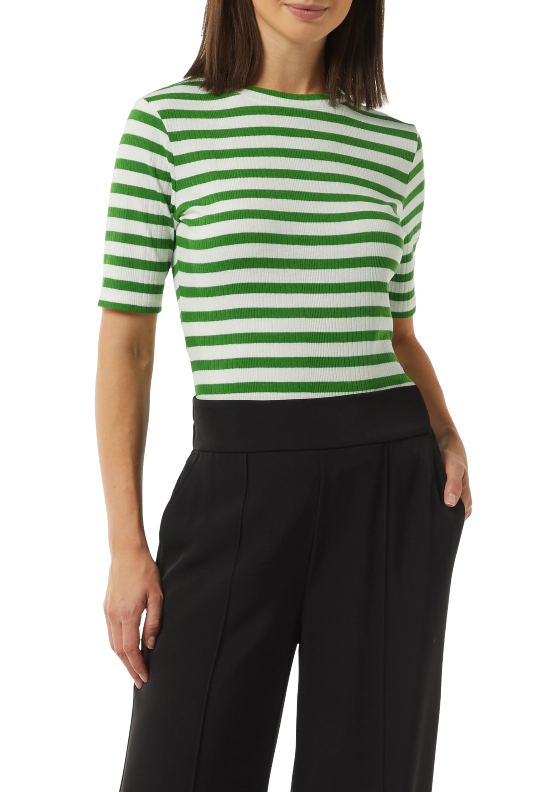 comma-t-shirt-2149923-damen-shirt-gr-n-gr-42-viskosemix image 1