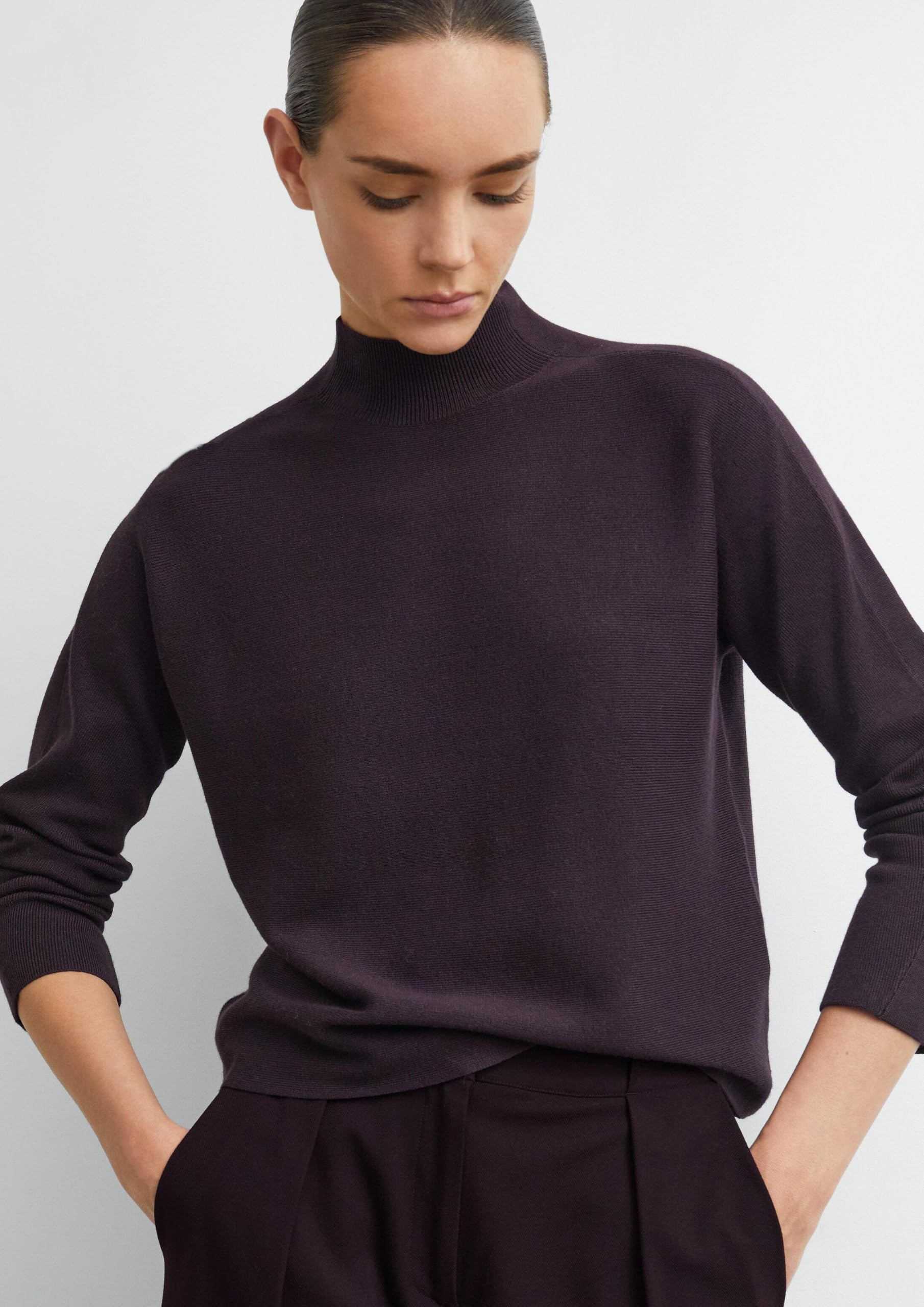 comma-knitwear-strickpullover-2185262-gr-44-lilac-langarm image 5