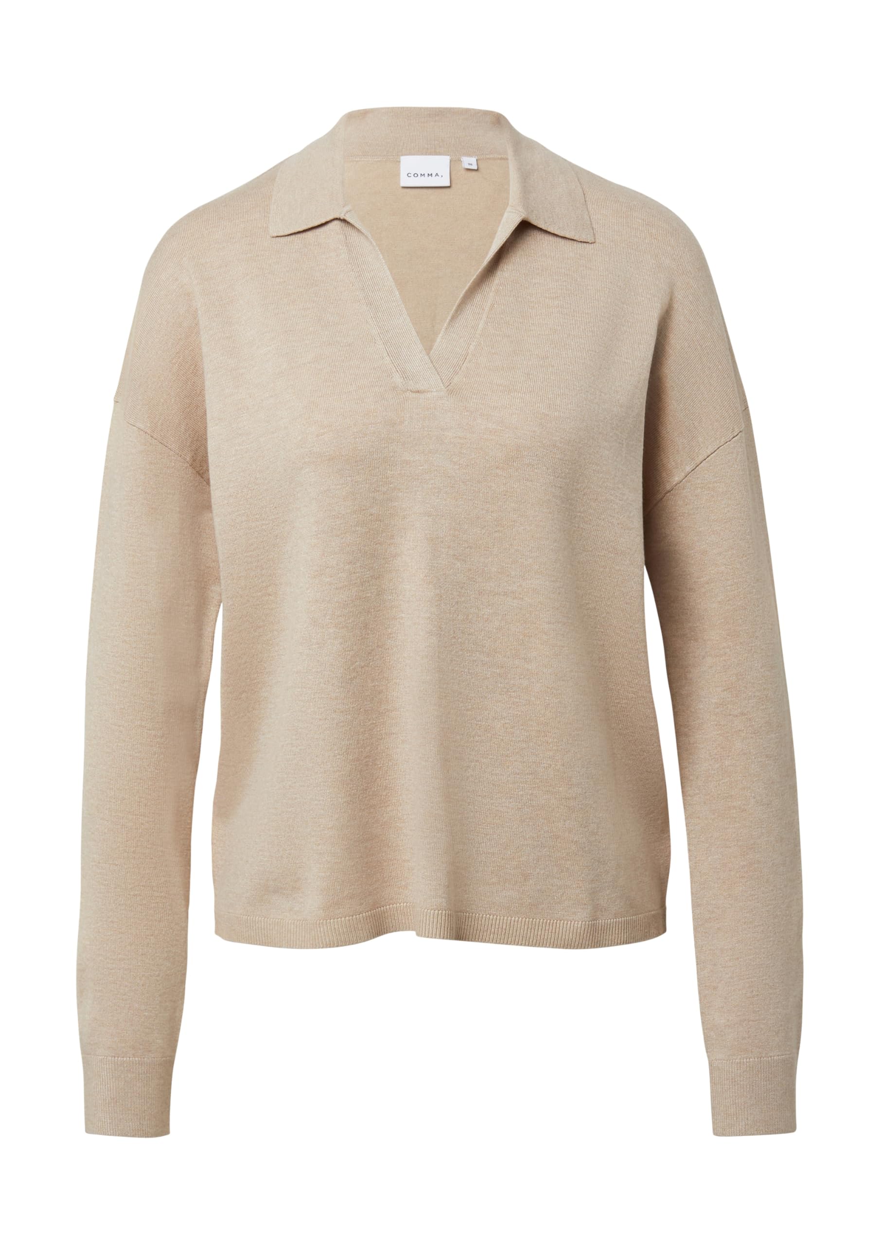 comma-feinstrickpullover-polo-viskosemix-gr-46 image 4