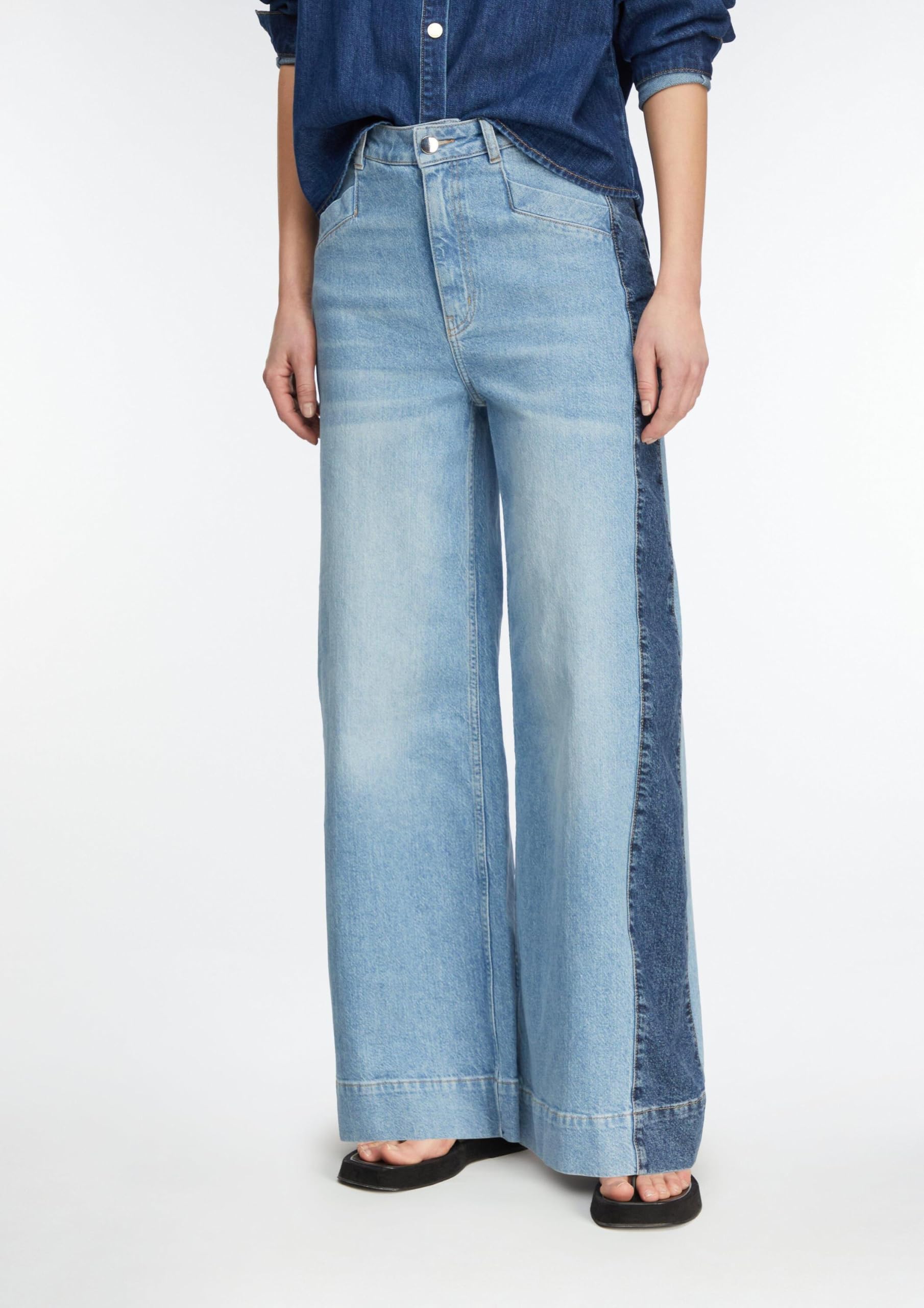 comma-hose-2177474-wide-leg-jeans-damen image 5