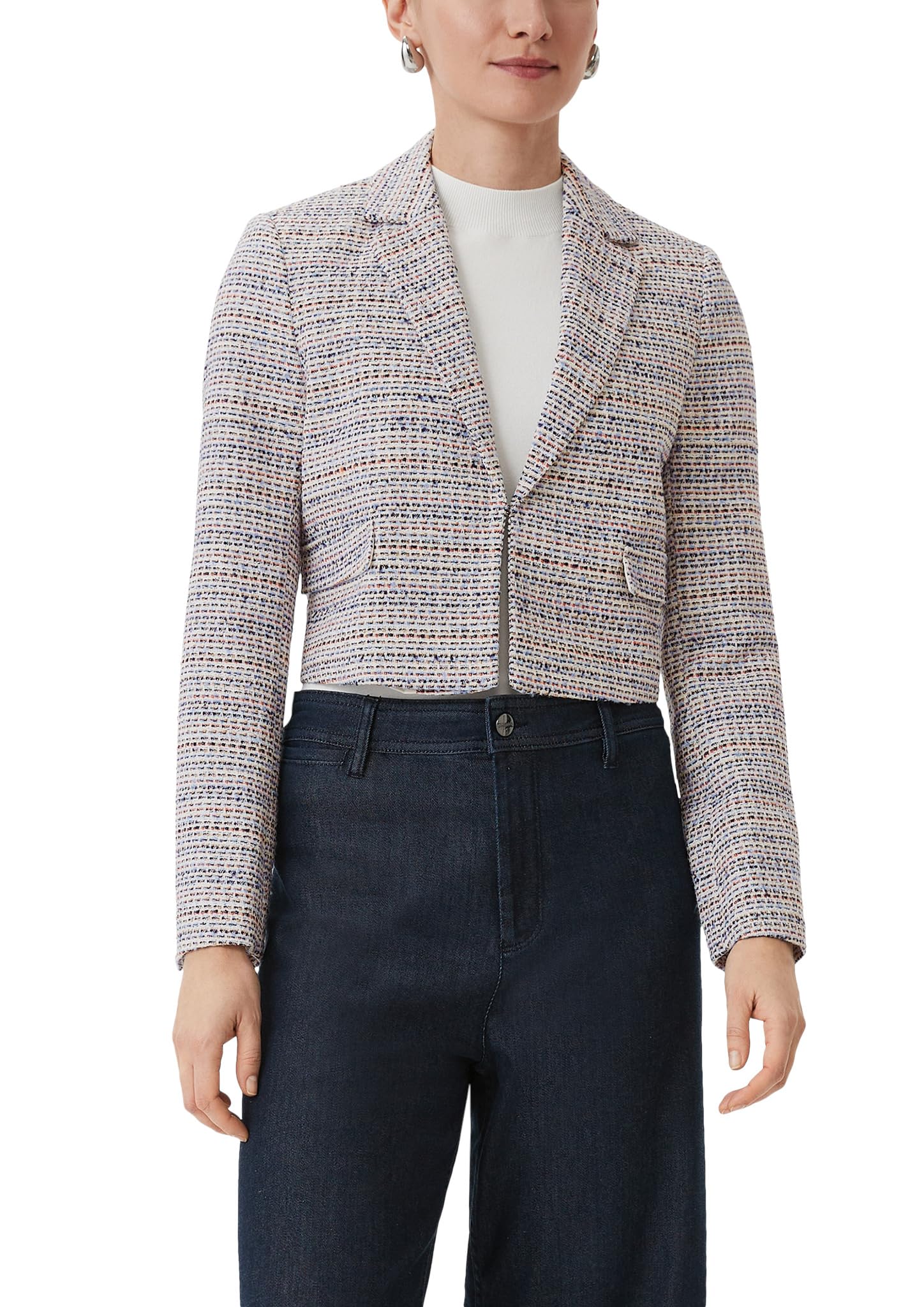 comma-2141107-blazer-damen-gr-36-strickmuster image 1