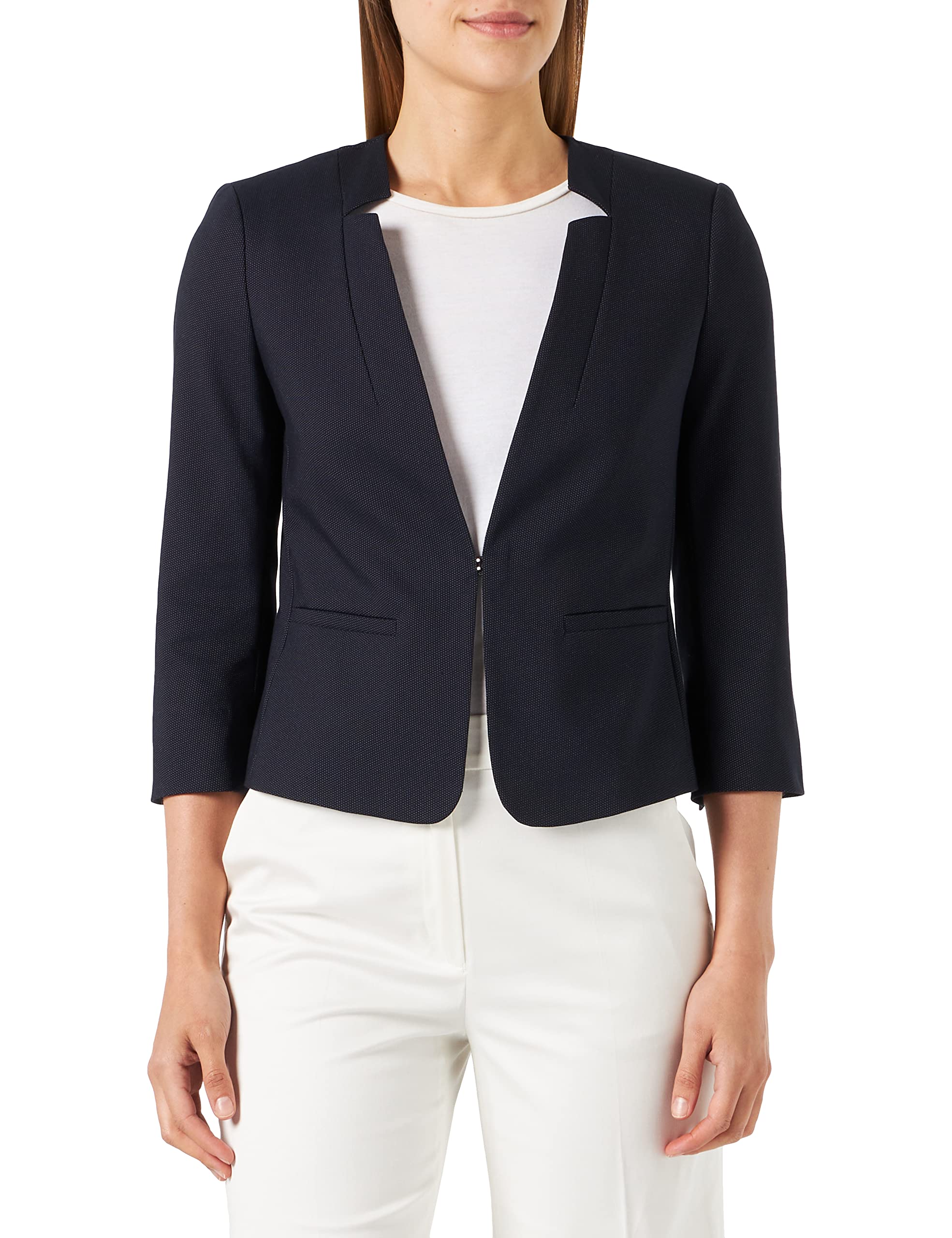 comma-blazers-damen-blazer-blau-gr-38-business image 1
