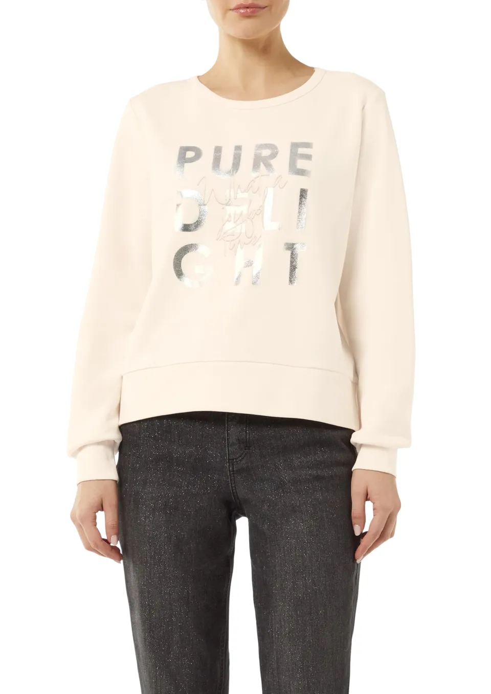 comma-sweatshirt-artwork-damen-gr-e-40-creme-mit-print image 1