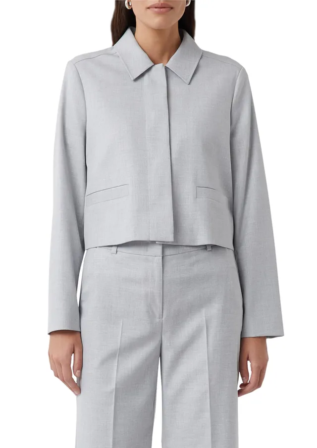 comma-jackets-kurze-jacke-mit-hemdkragen-gr-e-36 image 1