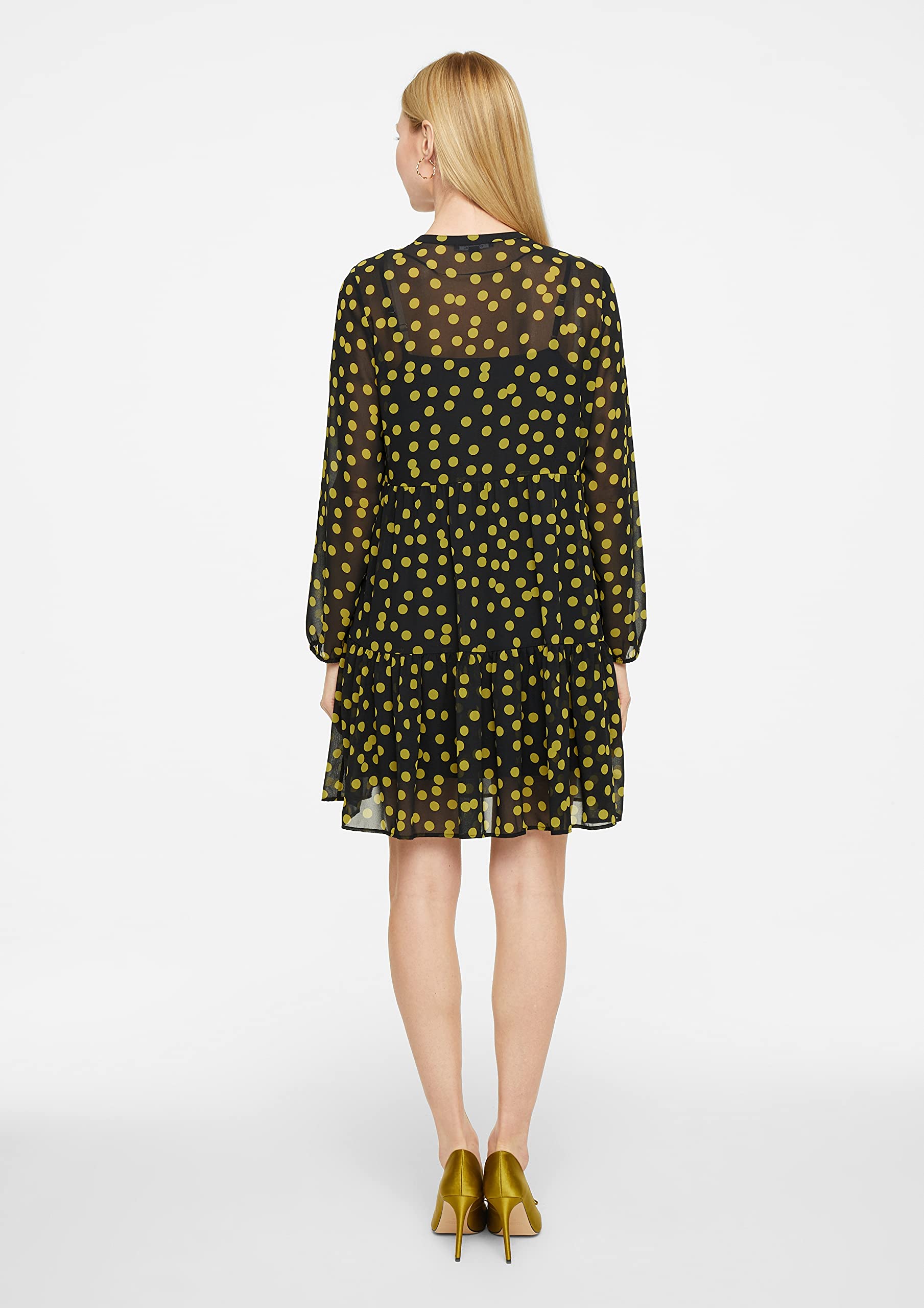 comma-tunika-bluse-damen-langarm-stufen-gr-m image 6