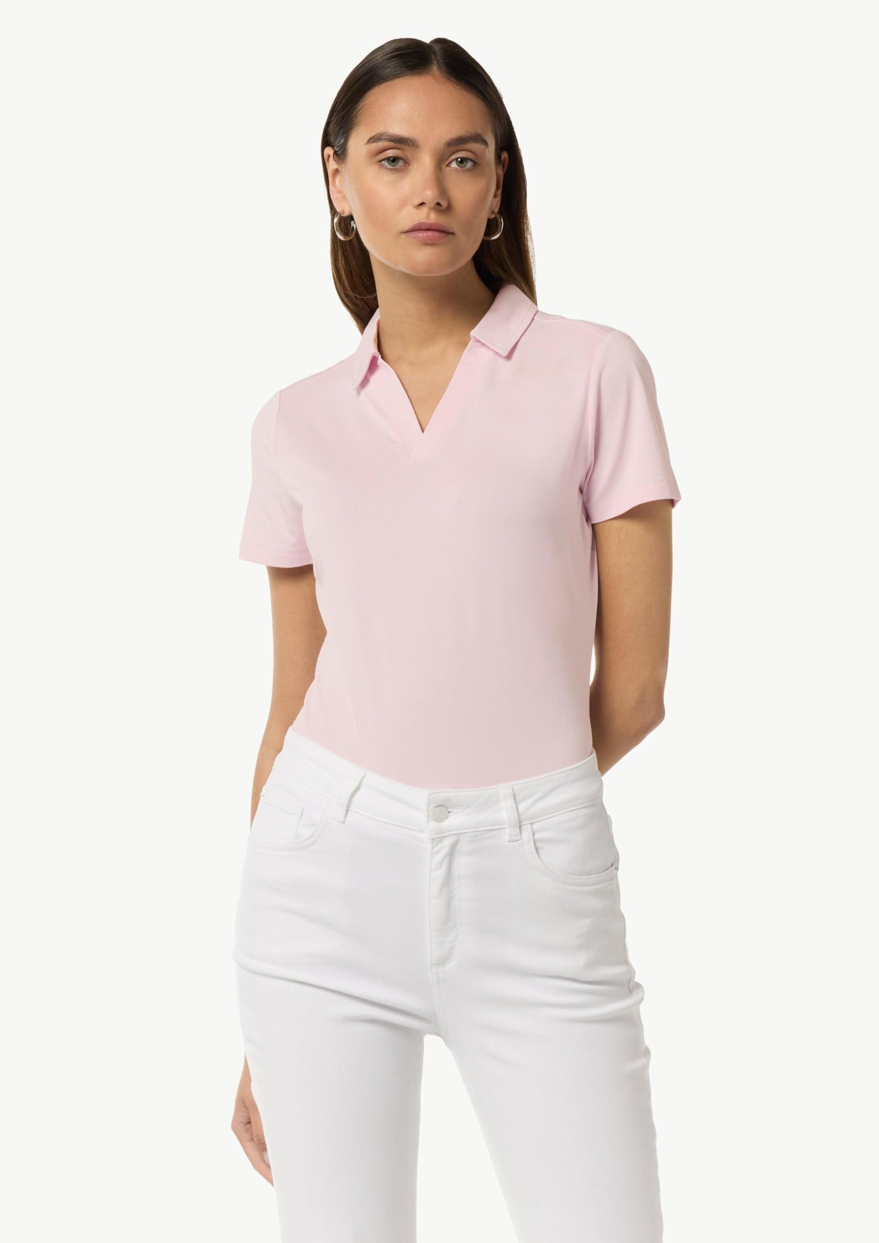 comma-2144941-t-shirt-slim-fit-rosa-gr-34-kragen image 5