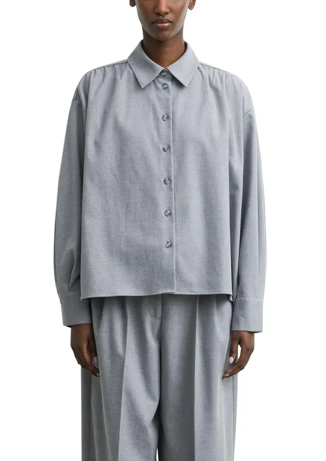 comma-2185299-bluse-langarm-grau-gr-38 image 1