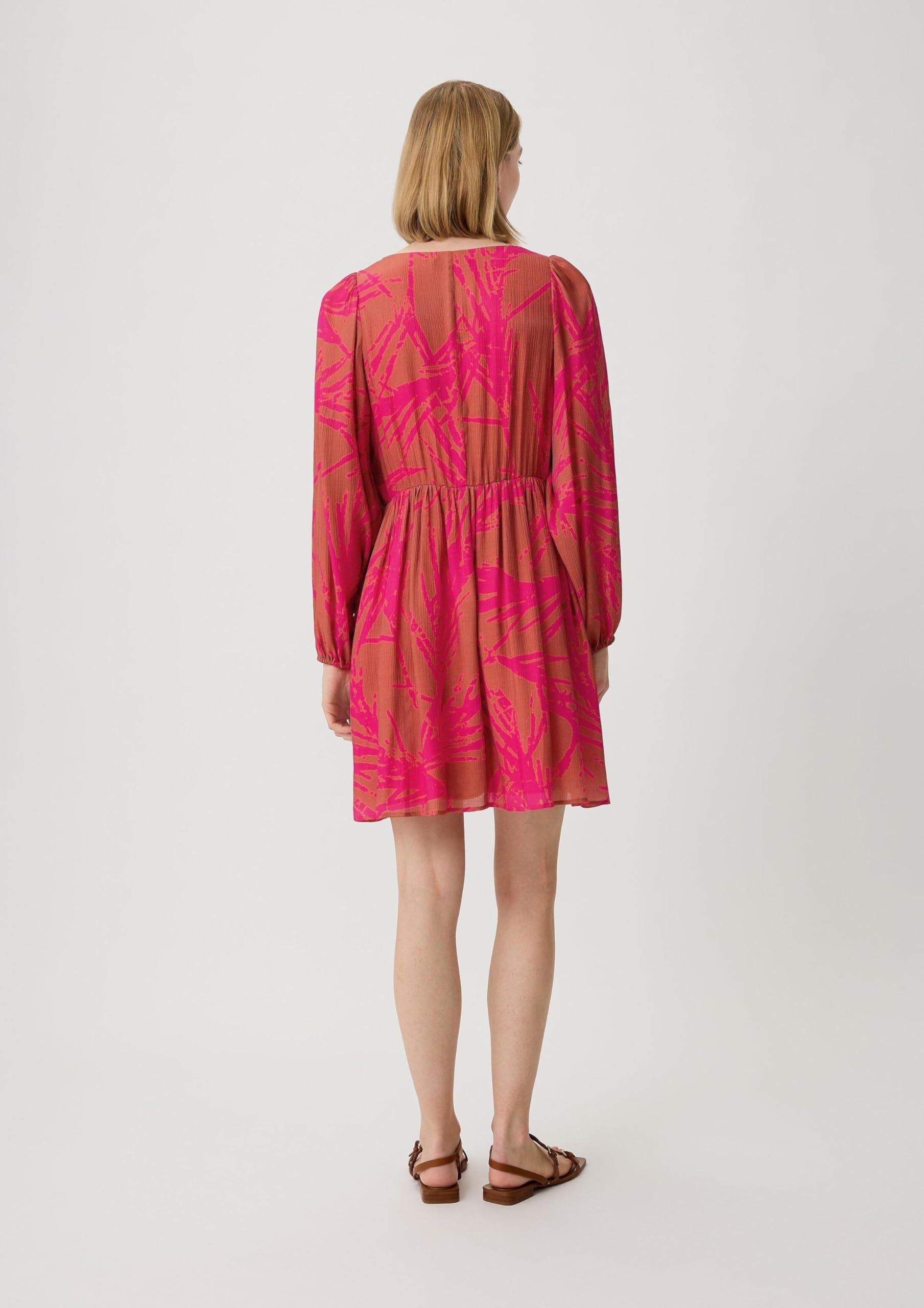 comma-kleid-dobby-struktur-allover-print-gr-34 image 6