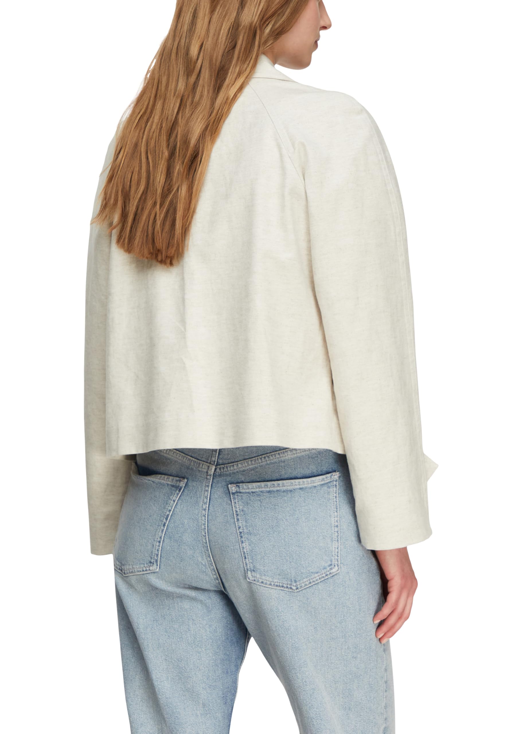 comma-indoor-jacke-boxy-fit-jacke-baumwoll-leinen-mix image 2