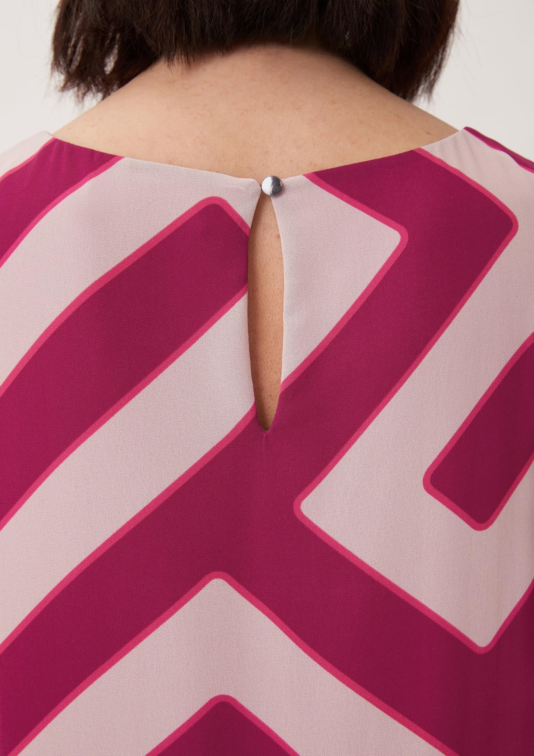comma-dresses-midikleid-mit-volants-fuchsia-gr-34 image 5
