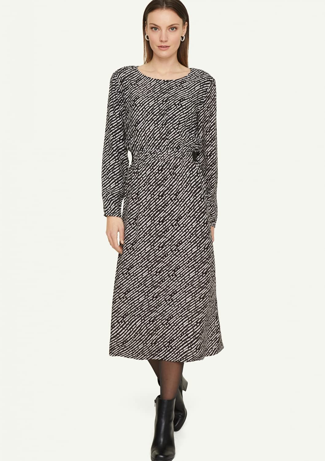 comma-dresses-88-1q1-82-5927-kleid-gr-36-langarm image 4