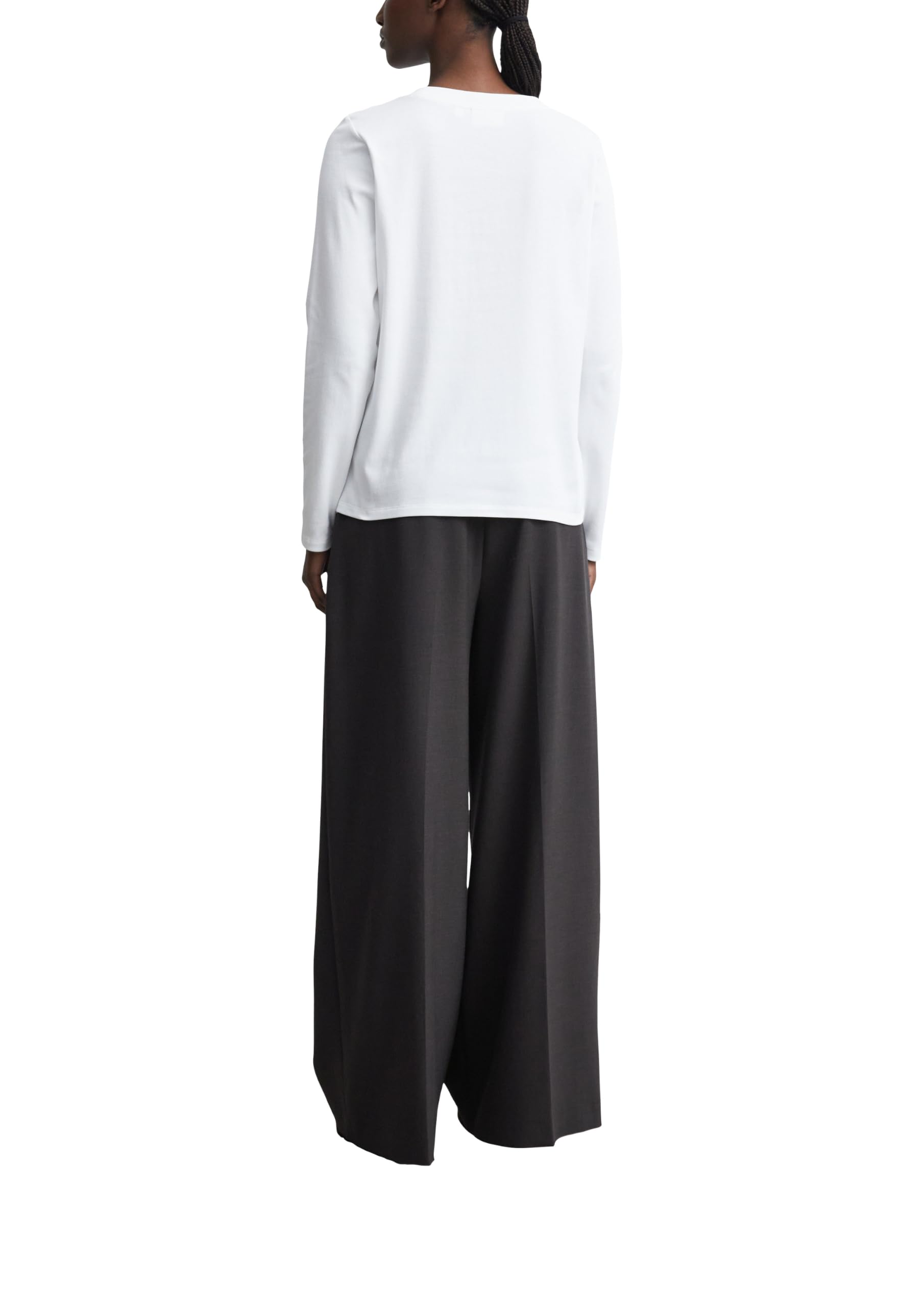 comma-langarmshirt-regular-fit-frontprint-damen-gr-34 image 2