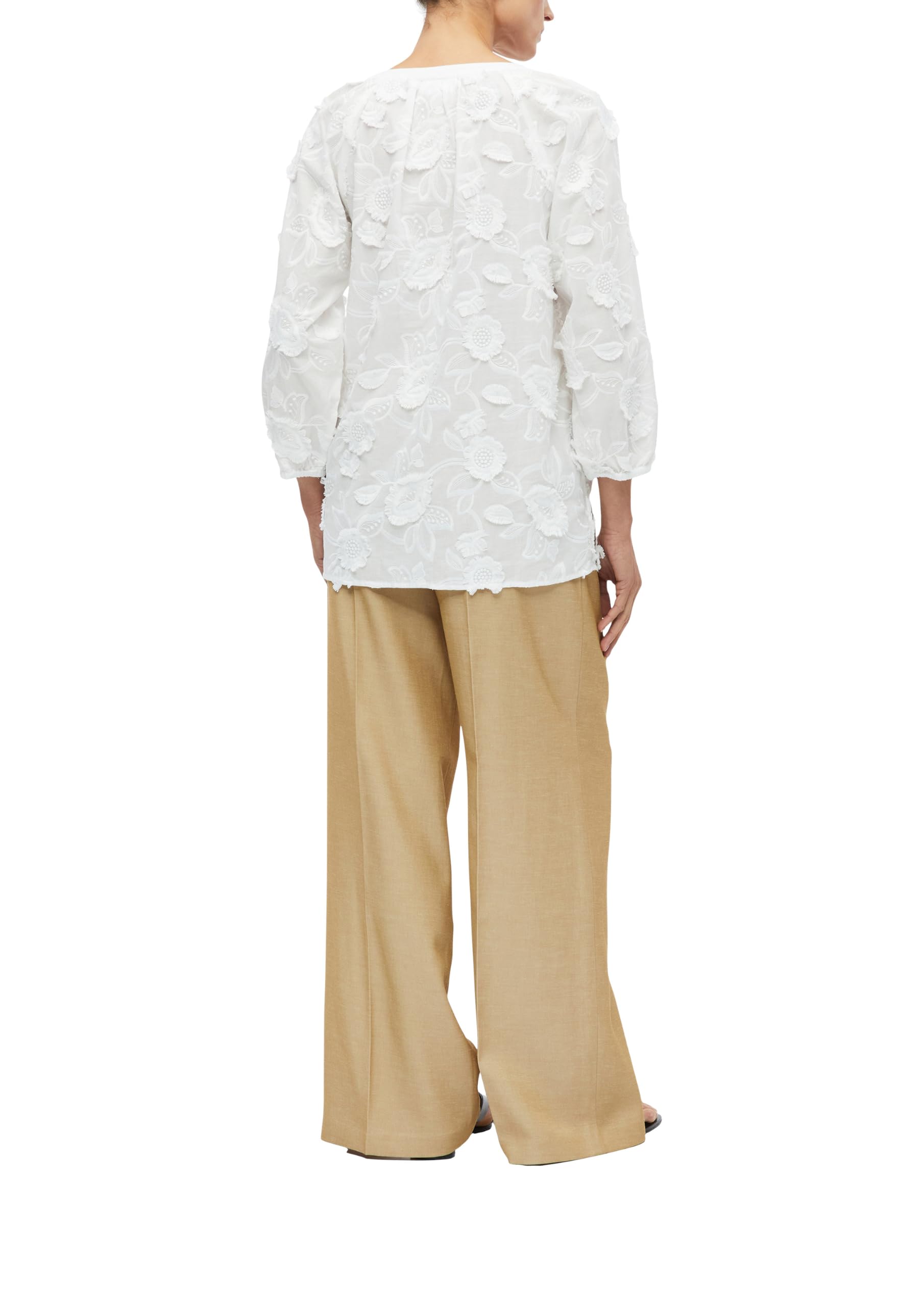 comma-damen-tunika-bluse-voile-stickerei-gr-e-34 image 2