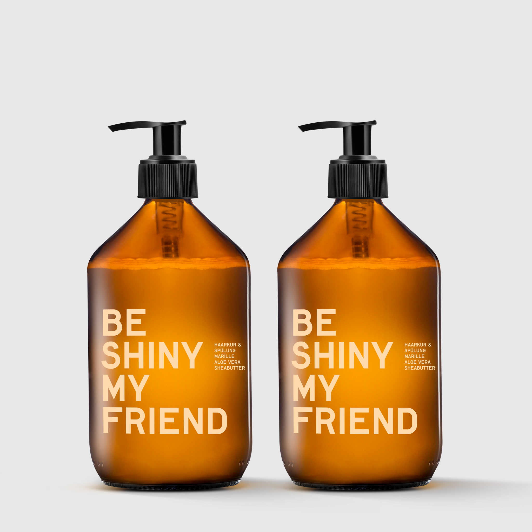 be-my-friend-bundles-be-shiny-haarsp-lung-2x500ml-vegan image 1