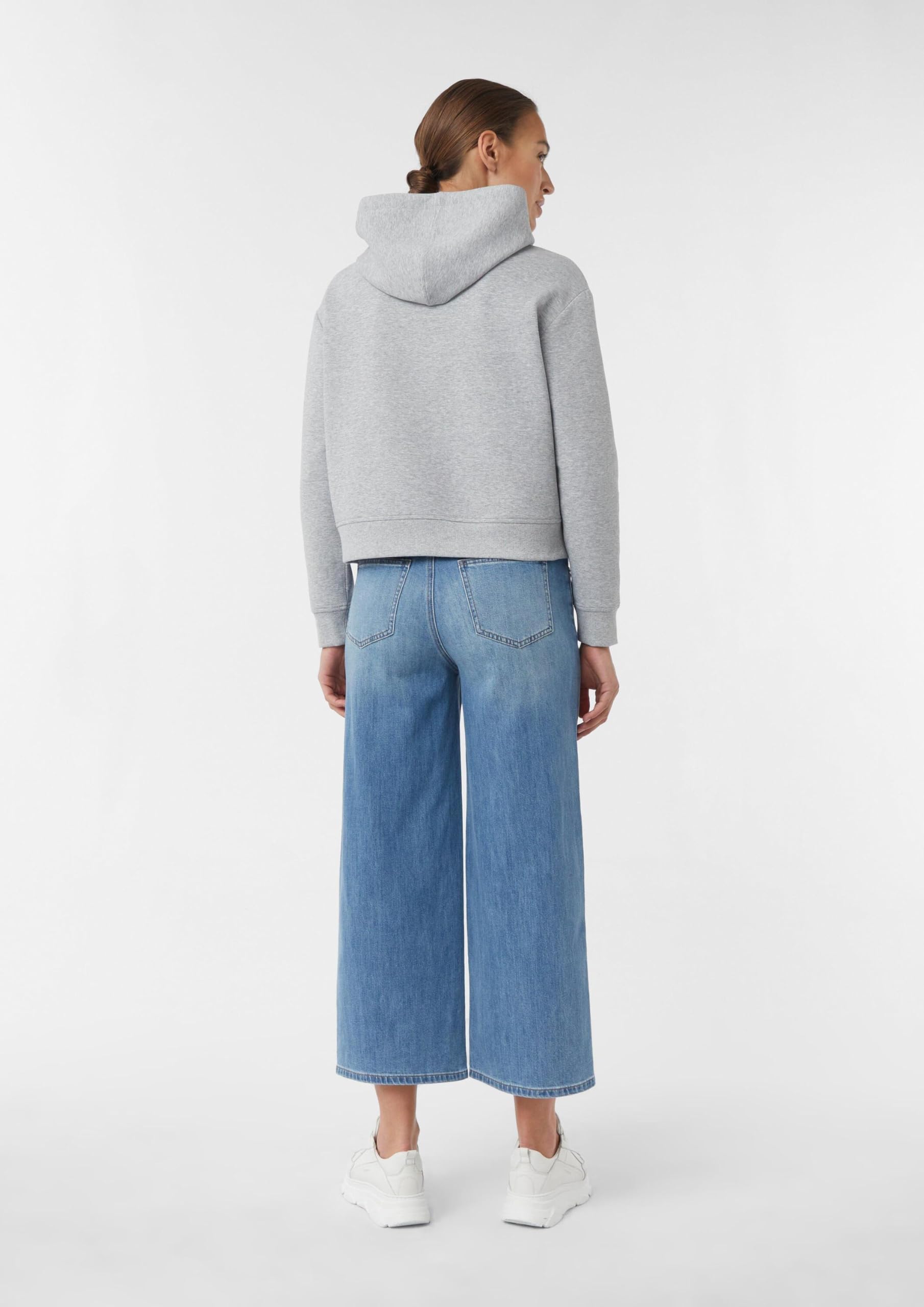 comma-sweatshirt-kapuze-logo-steingrau-gr-44 image 8