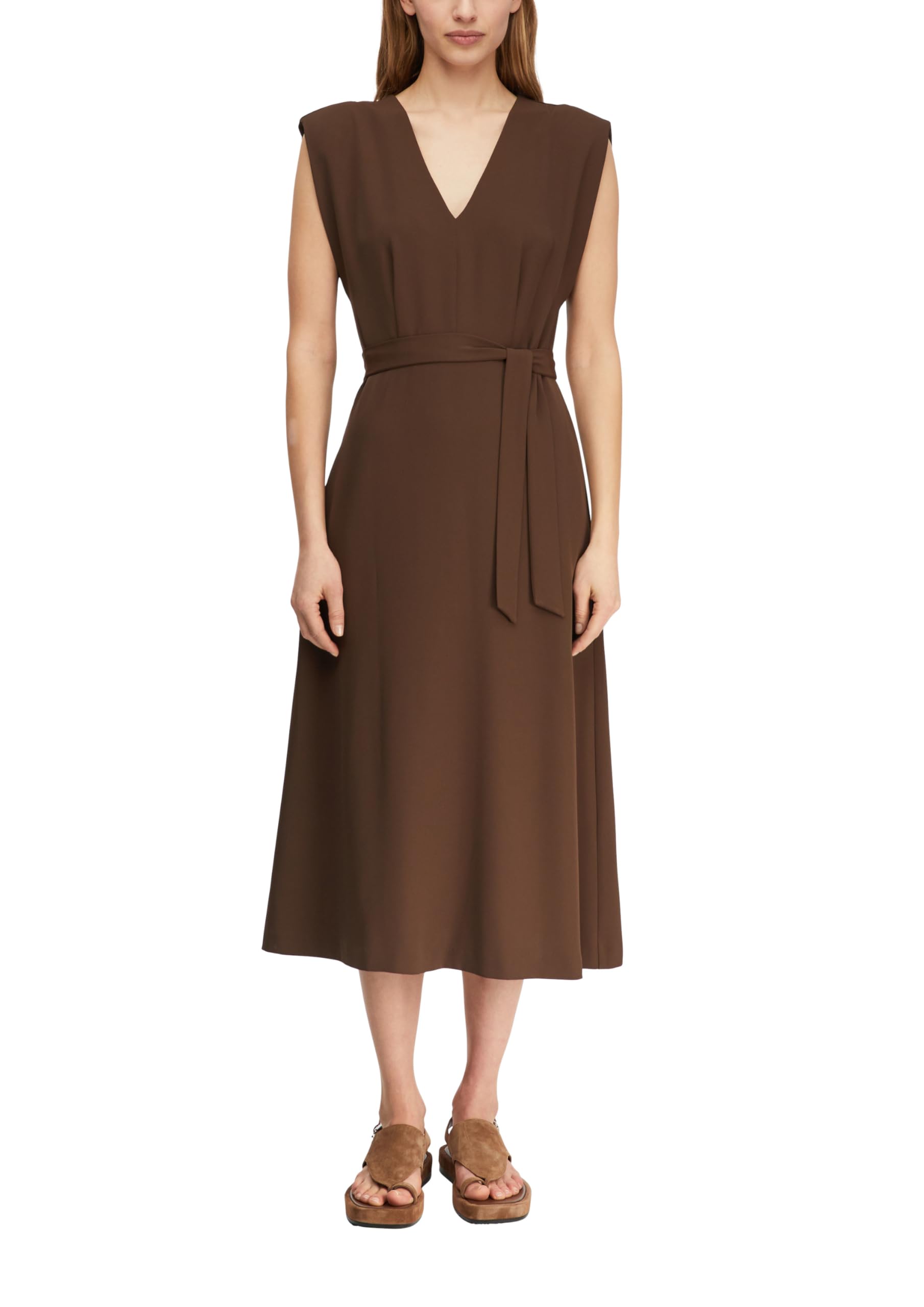 comma-midikleid-v-ausschnitt-rmellos-gr-e-32 image 1
