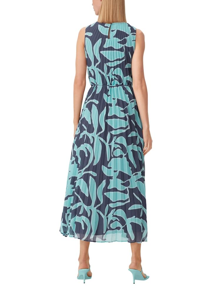 comma-60-2-61-20-200-2132869-kleid-blau-damen image 2