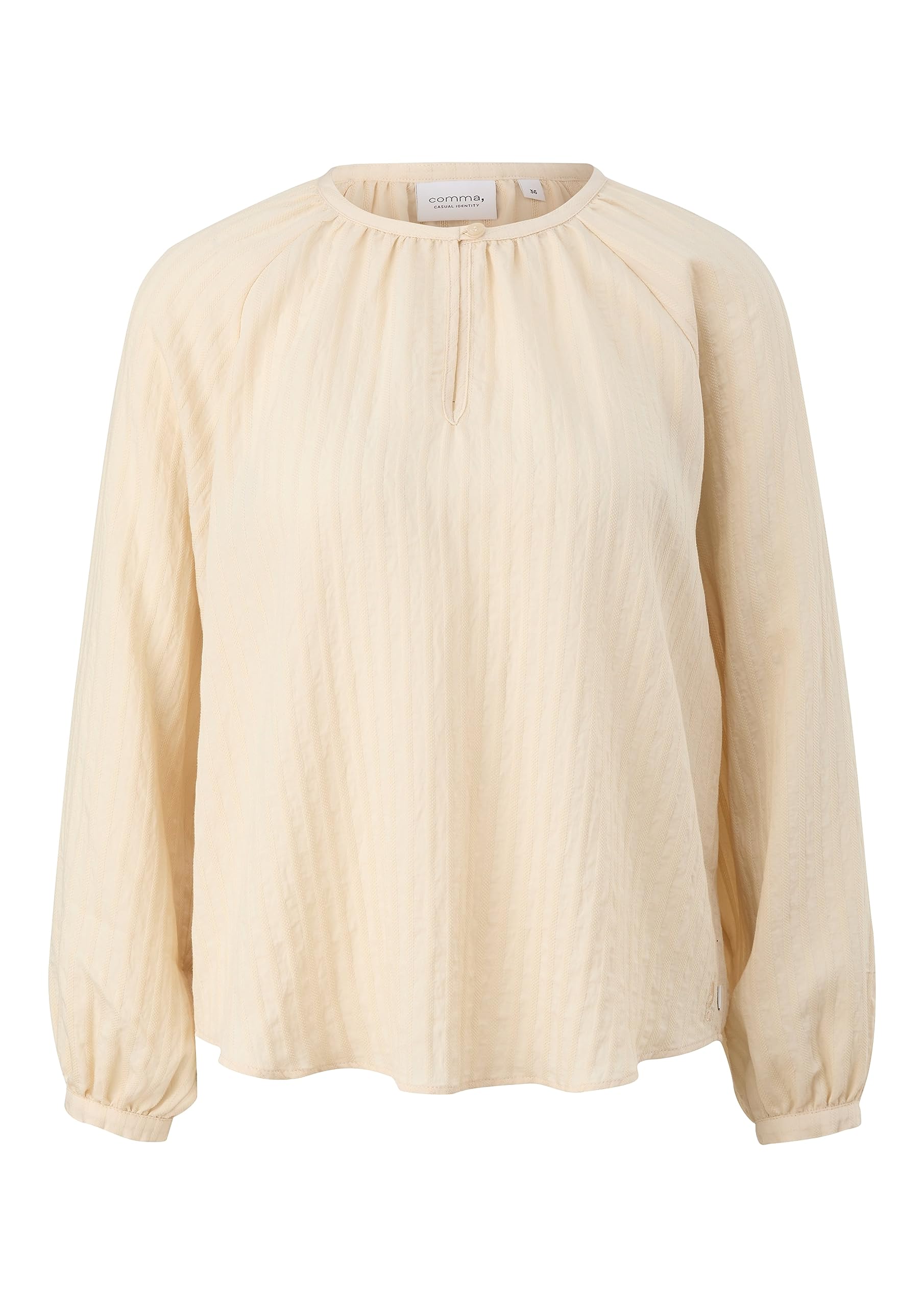 comma-blouses-jacquard-bluse-gr-36-streifen image 5