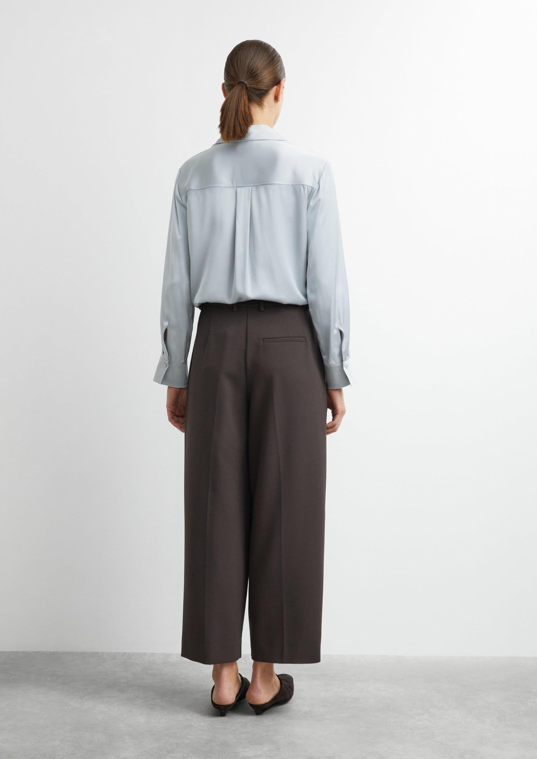 comma-hose-wide-leg-nadelstreifen-damen-braun-g-rtel image 6