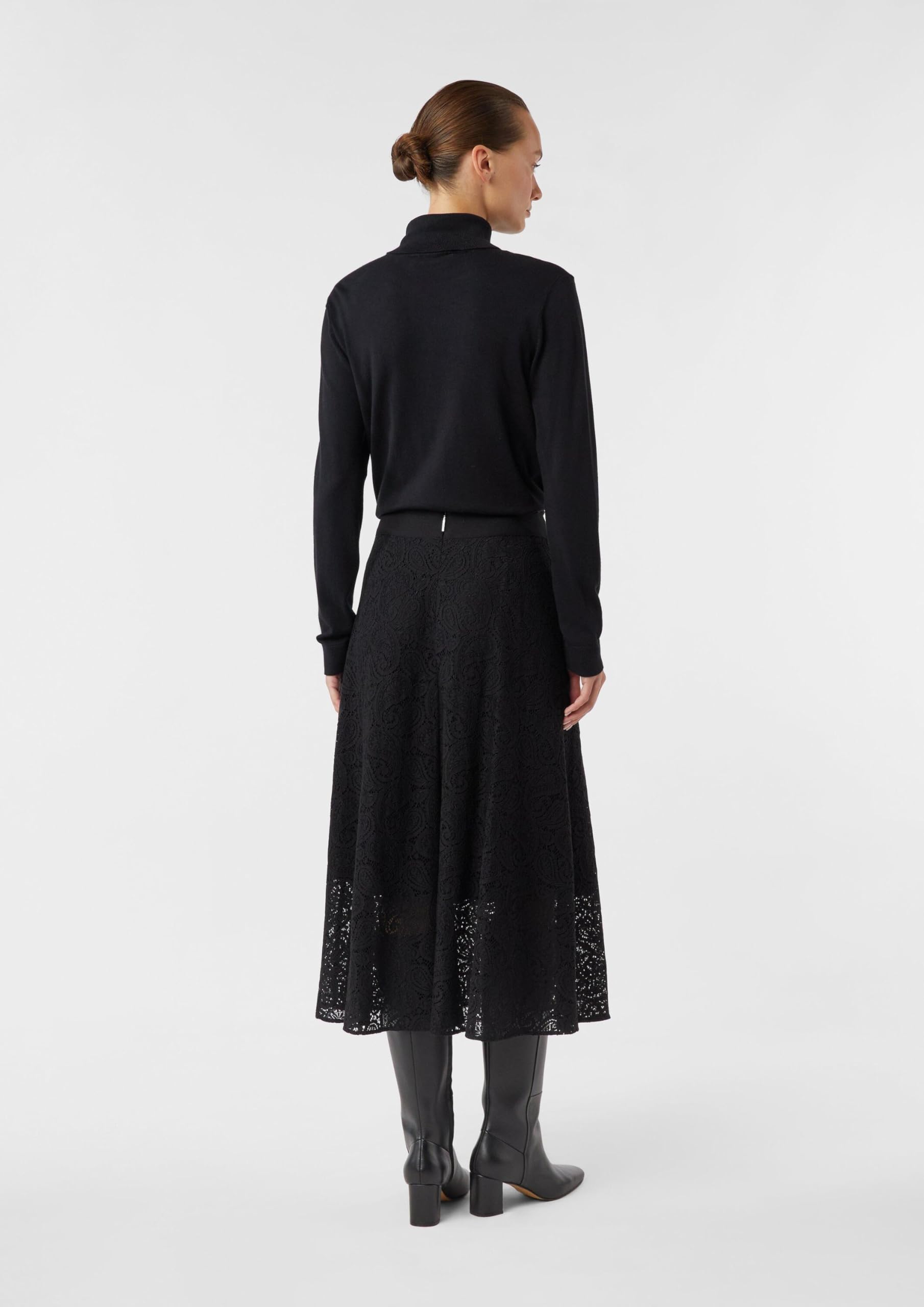 comma-skirts-spitzenrock-lang-gr-32-mit-futter image 7
