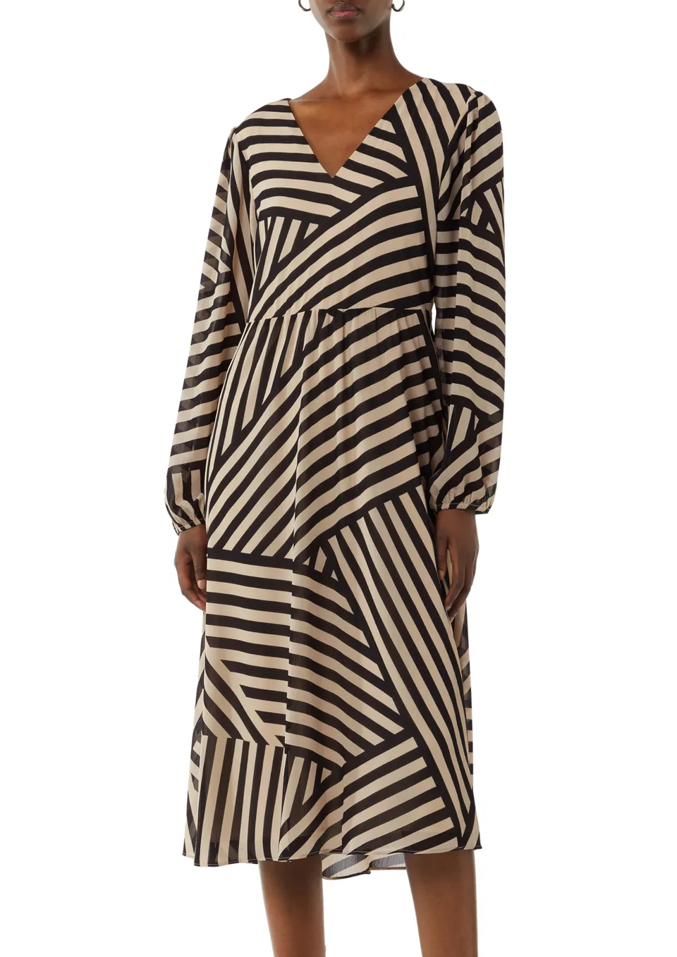 comma-2150125-kleid-damen-gr-38-viskose image 1