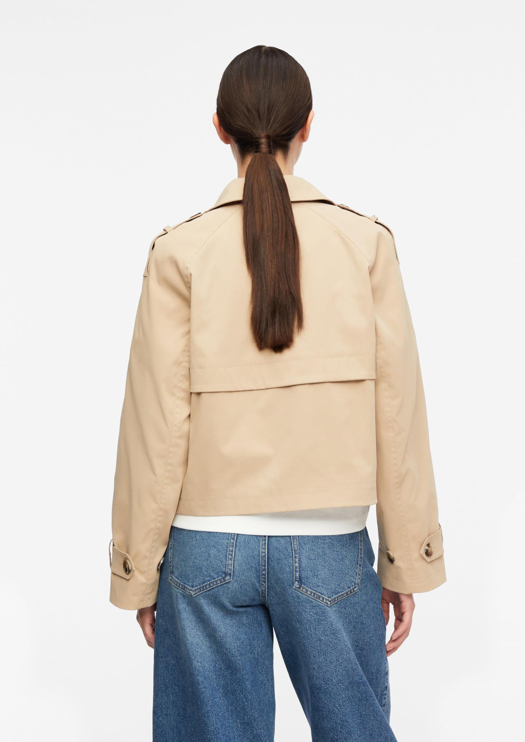 comma-outdoor-jacke-damen-twill-trench-kragen-gr-34-relaxed image 7