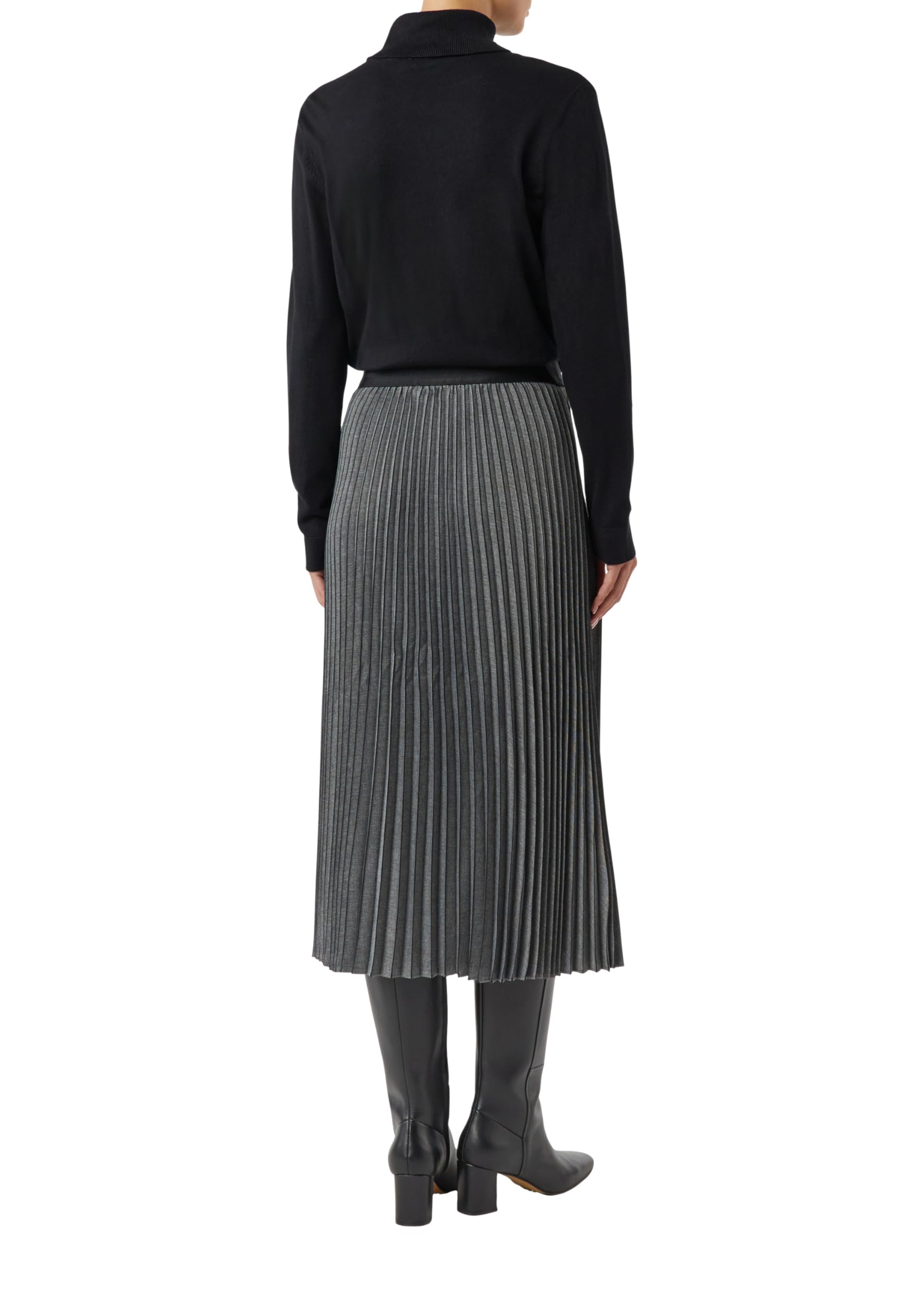 comma-skirts-plissierter-flanellrock-midi-gr-e-40 image 2