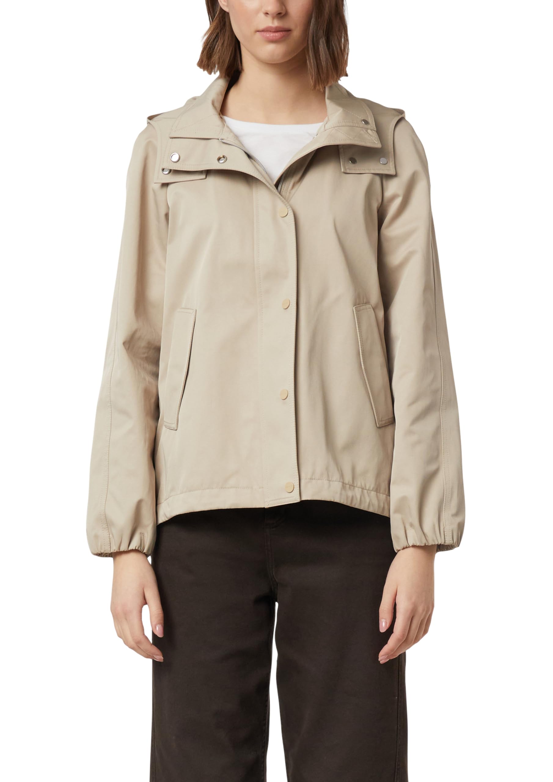 comma-outdoor-jacke-stehkragen-kapuze-gr-e-40 image 1