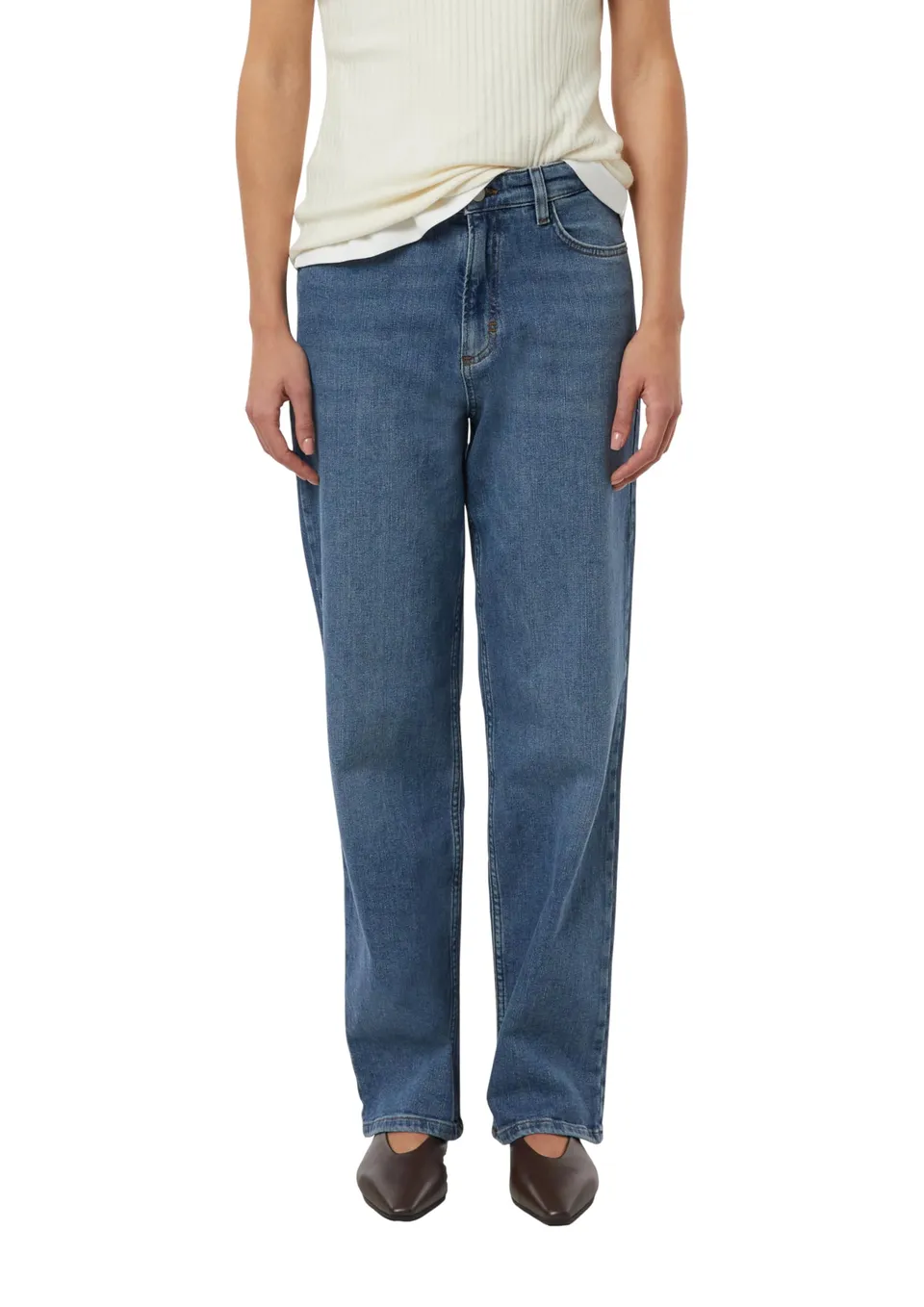 comma-jeans-straight-leg-elastisch-damen-gr-42 image 1