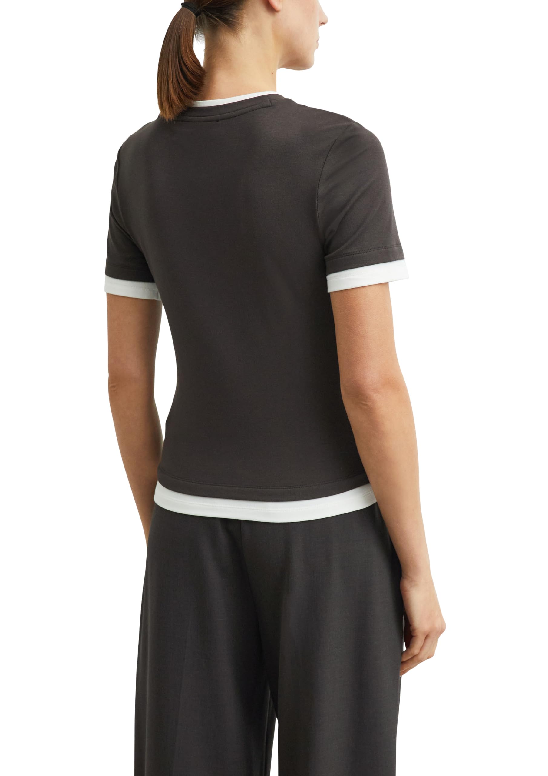 comma-damen-t-shirt-layering-rundhals-gr-46-strickjersey image 2