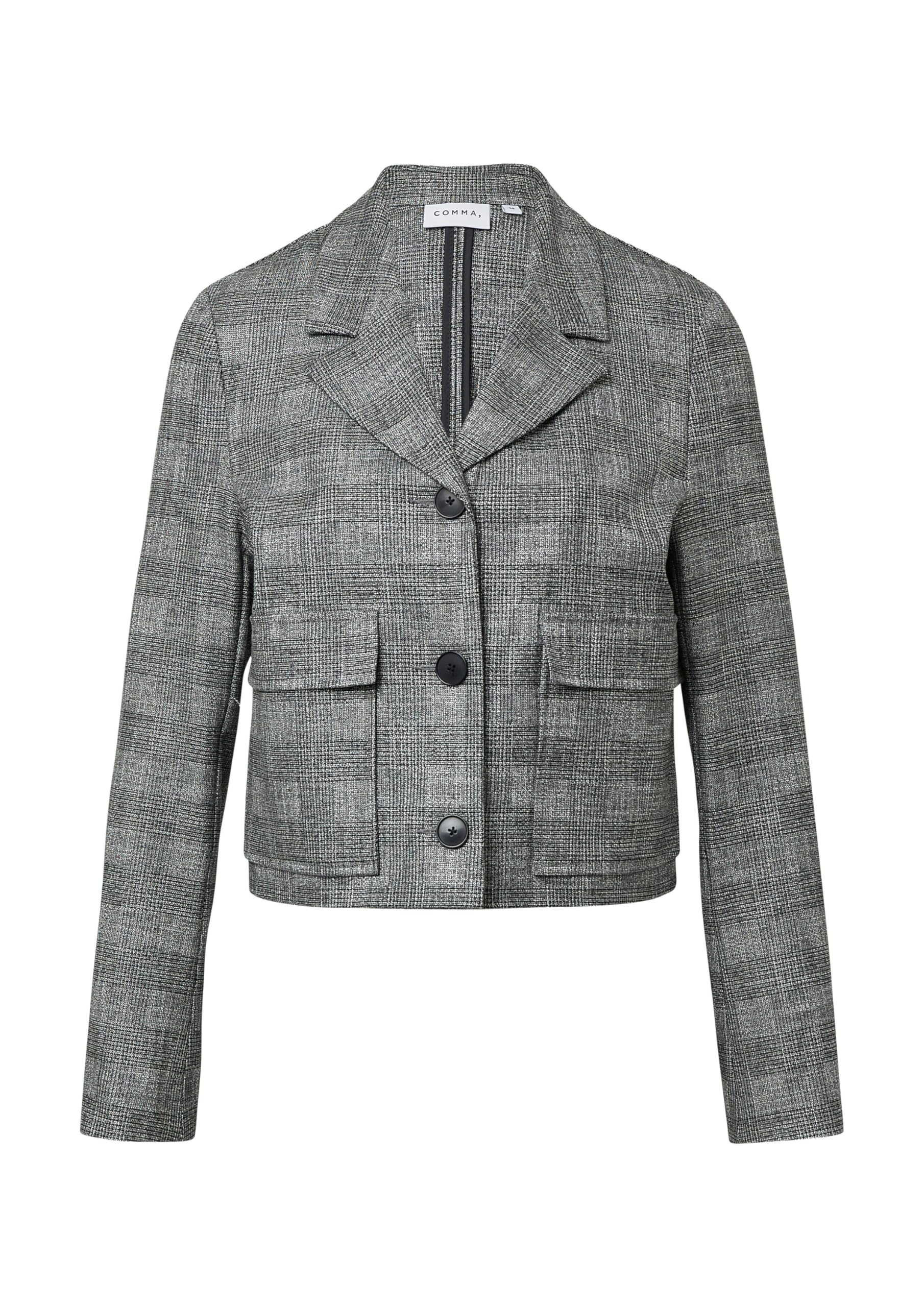 comma-blazers-kurze-blazerjacke-taschen-gr-42 image 3